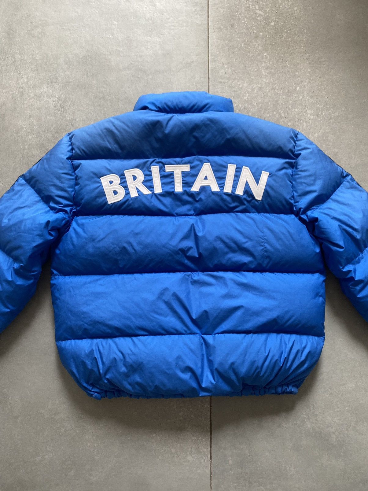Polo Ralph Lauren × Ralph Lauren × Vintage Vintage Ralph Lauren Britain Puffer Jacket Chief Keef Style Size US L / EU 52-54 / 3 - 2 Thumbnail
