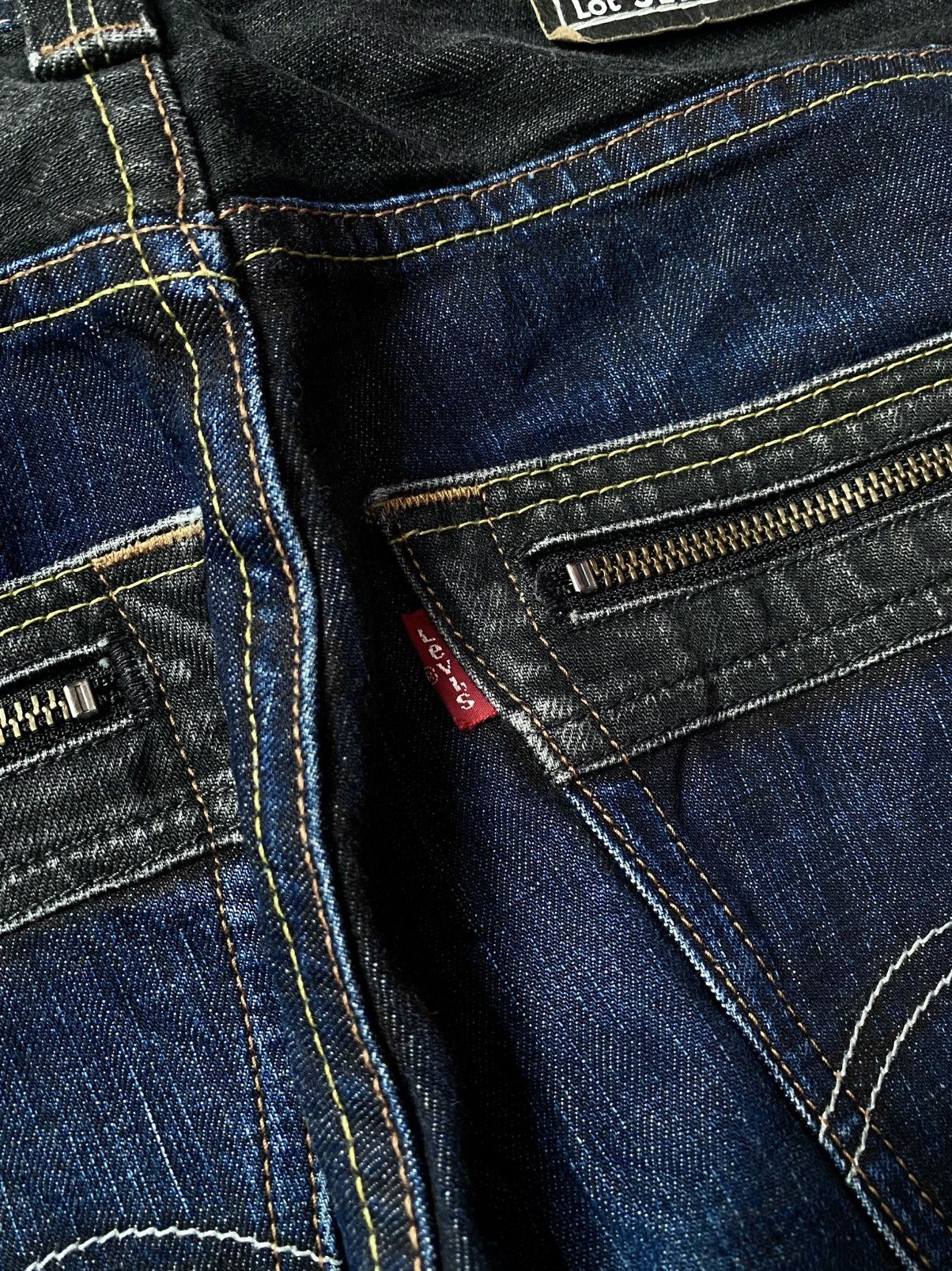 Levi's Vintage 00s Levis 511 Japan Zip Pocket Indigo Denim Size US 32 / EU 48 - 6 Thumbnail