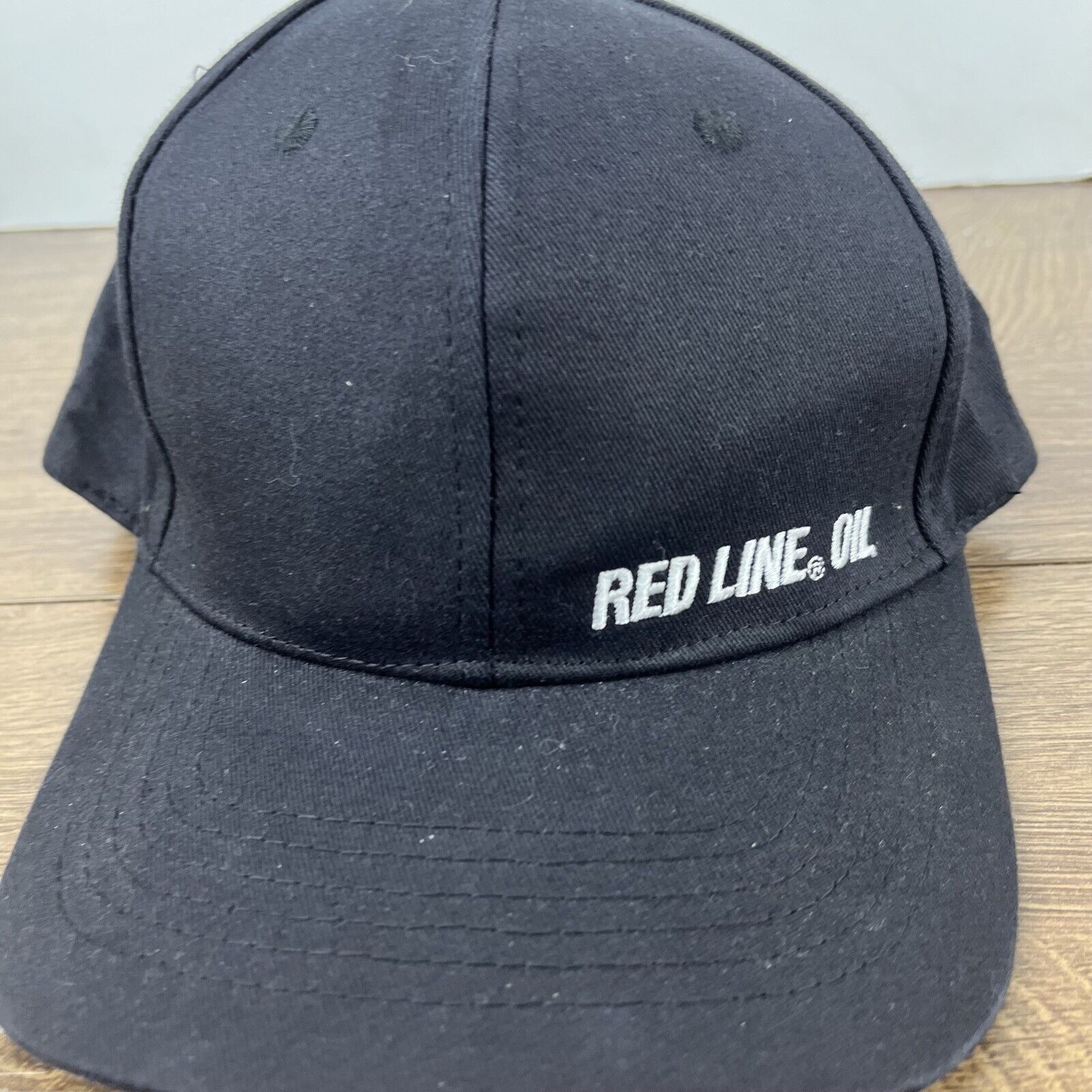 Other Red Line Oil Hat Red Line Snapback Hat Black Hat Adjustable Size ONE SIZE - 7 Thumbnail