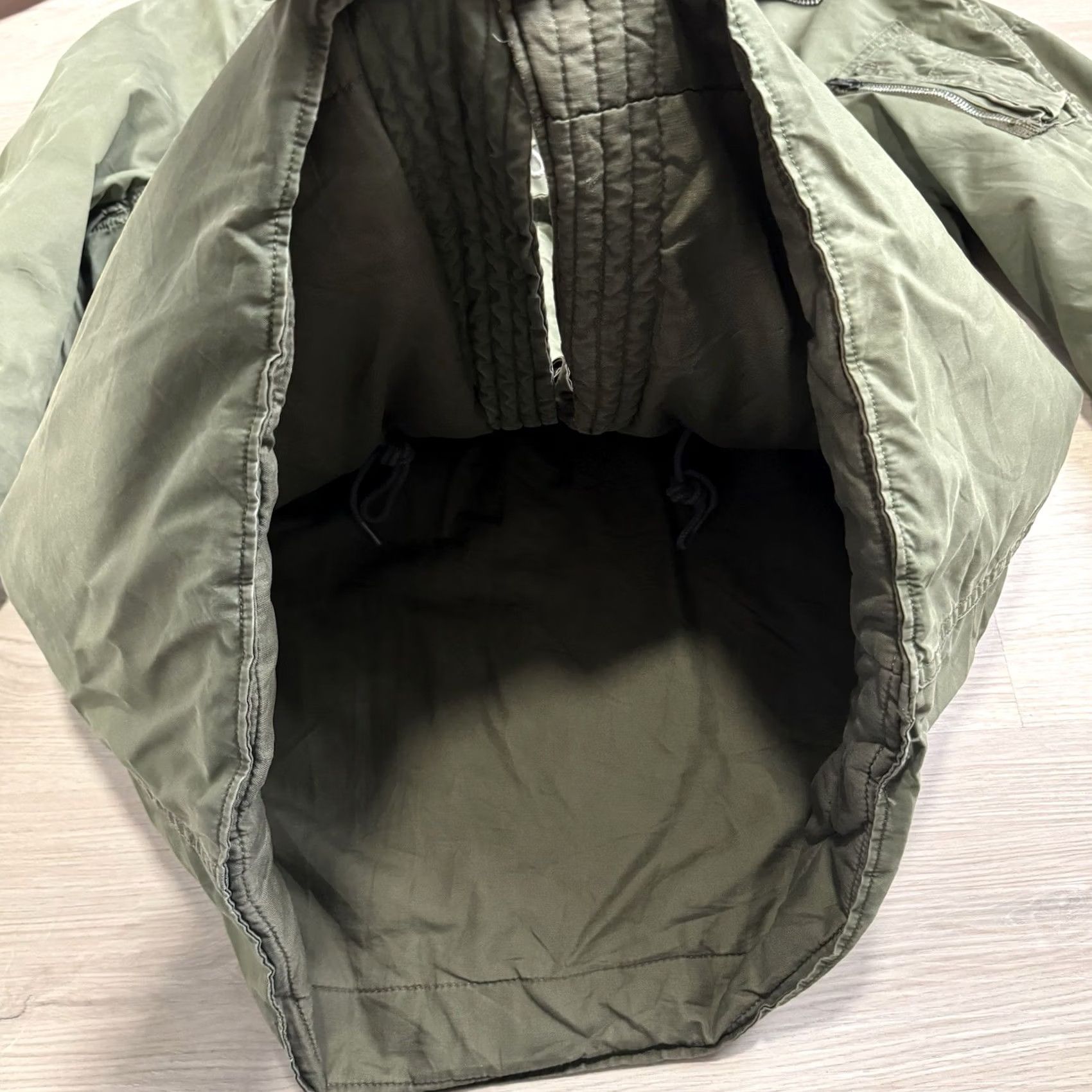 Schott VINTAGE SCHOTT USAF Military Cold Weather Parka N-3B Coat Men’s Small Green Hooded Zipper Slim Fit Regular Size S Size US S / EU 44-46 / 1 - 7 Thumbnail