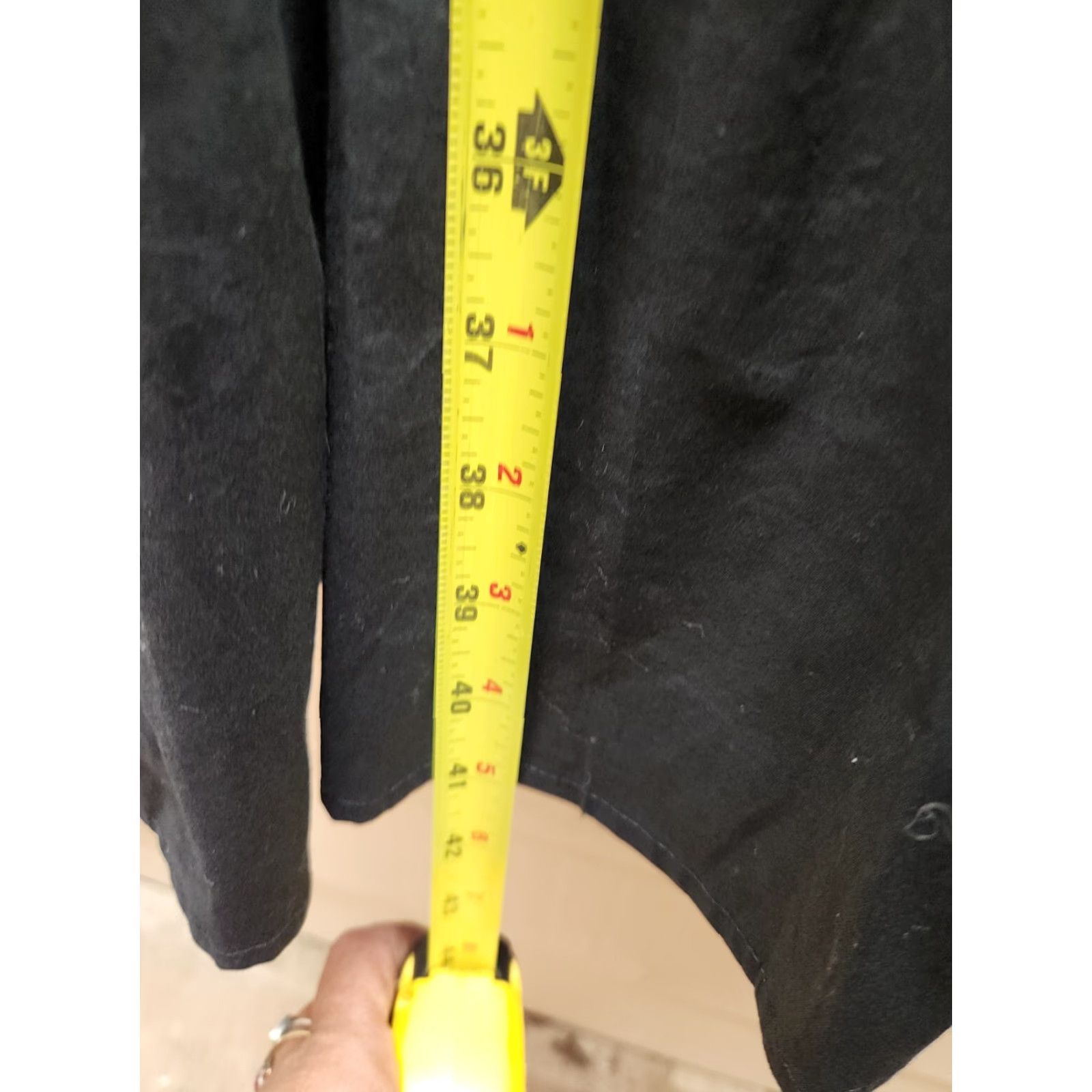 Vintage Suzi Chin for Maggy Boutique Black A-Line Dress Womens 10 Pleated Size L / US 10 / IT 46 - 6 Thumbnail