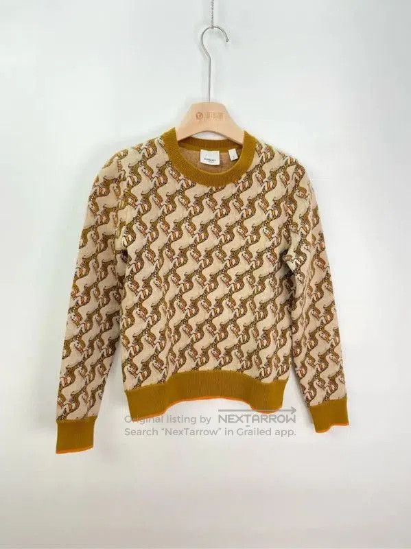 Burberry Burberry Beige Wool Women’s Knit Sweater. Size XS / US 0-2 / IT 36-38 - 1 Thumbnail