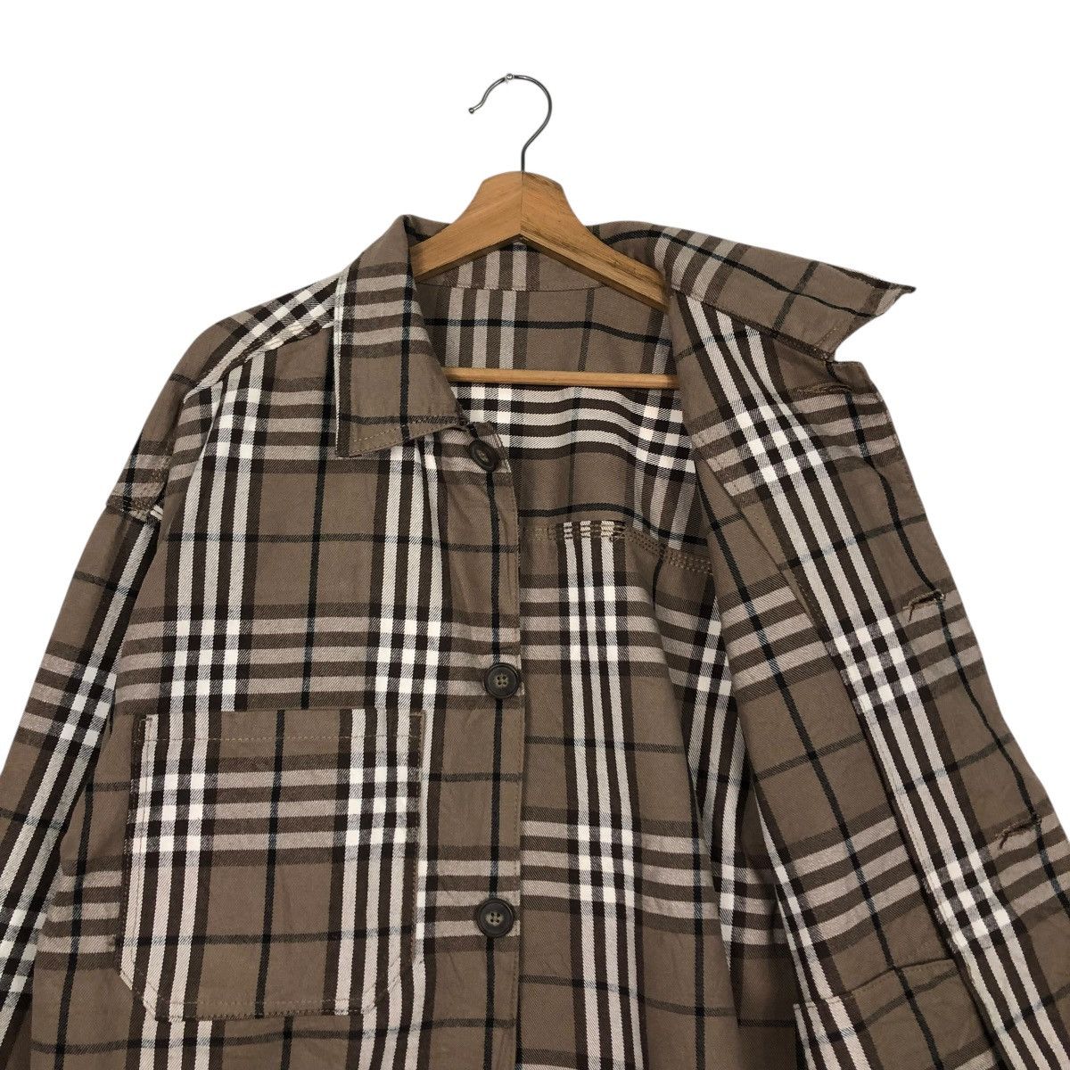 Japanese Brand 🔥VINTAGE CHORE WORK JACKET TARTAN DESIGN GU ISSEY MIYAKE Size US L / EU 52-54 / 3 - 14 Thumbnail