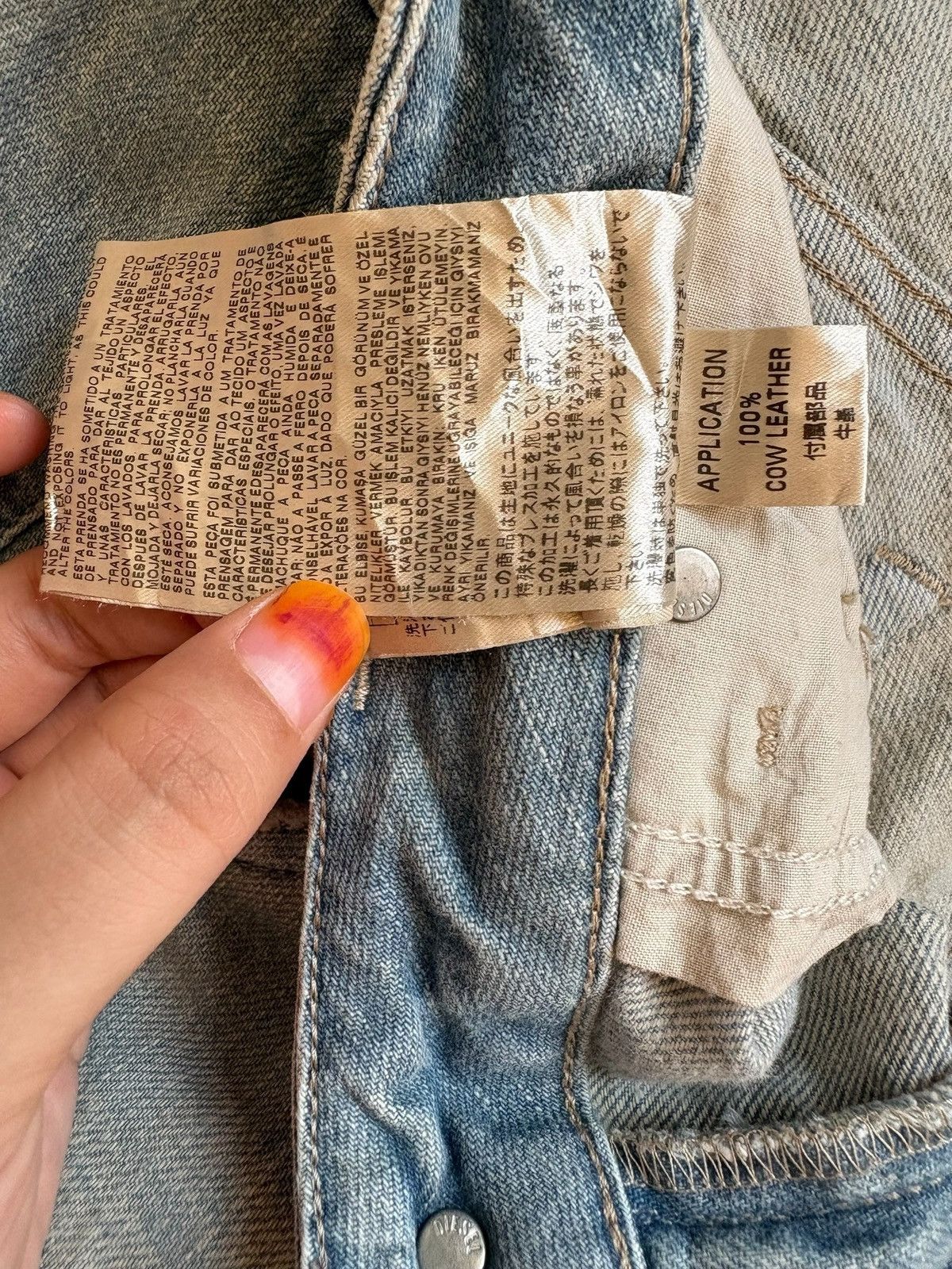 Diesel Vintage Diesel Fayza Mud Wash Curved Leg Jeans Size US 31 - 13 Thumbnail