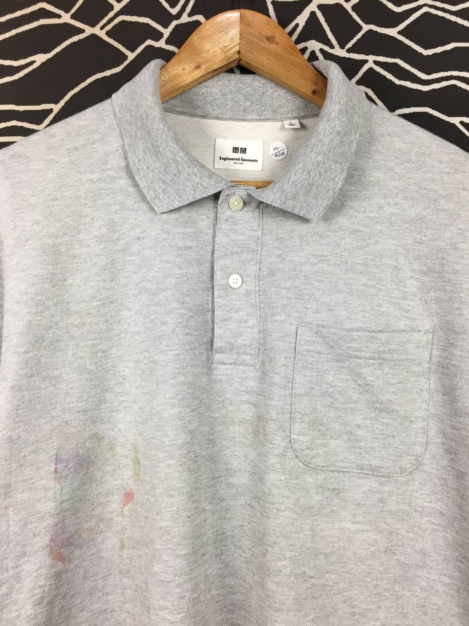 Engineered Garments Uniqlo x Engineered Garments Patchwork Polo Shirt Size L Size US L / EU 52-54 / 3 - 3 Thumbnail