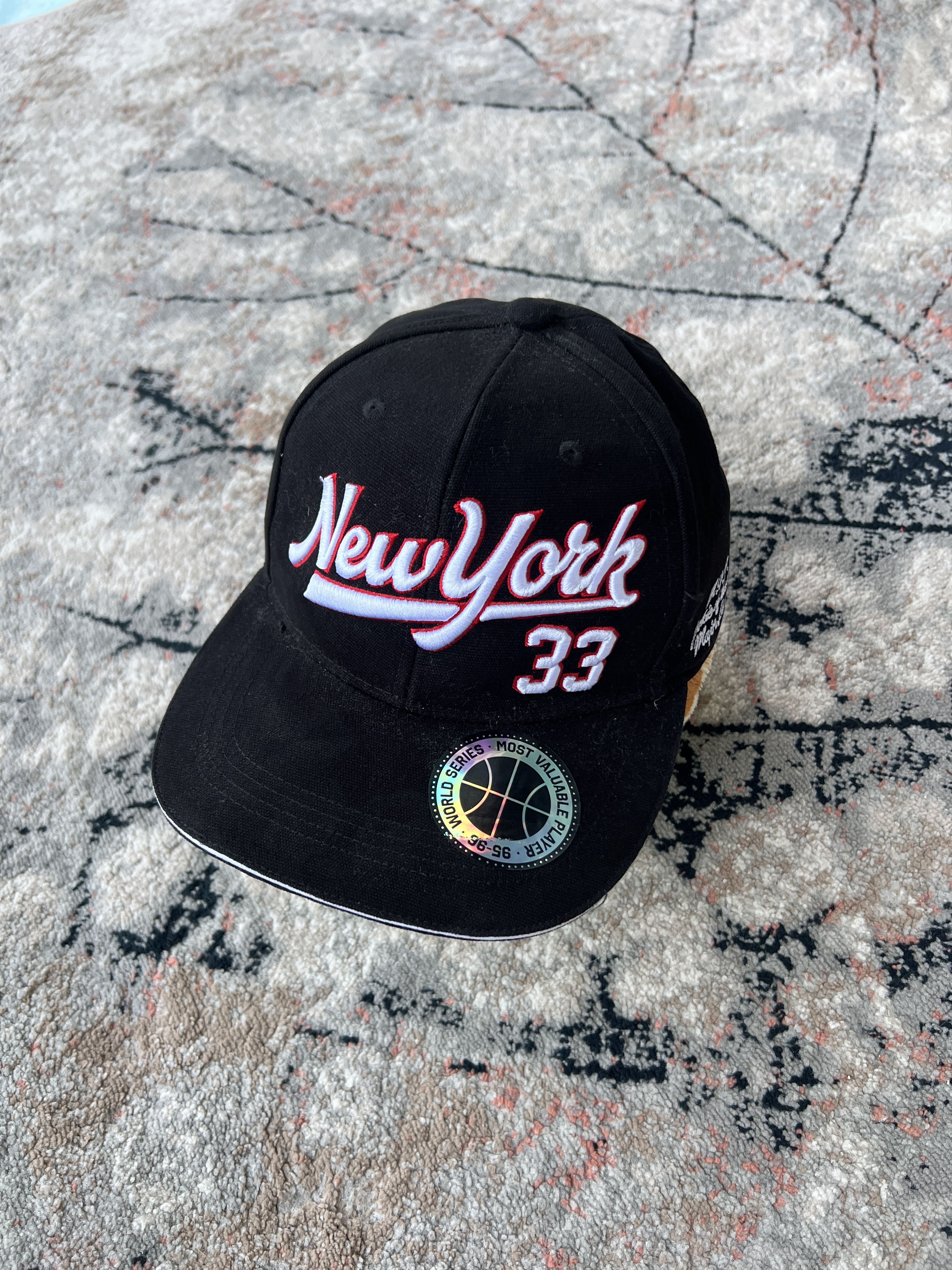 NBA USA Champions New York World Series MVP Cap Size ONE SIZE - 1 Thumbnail