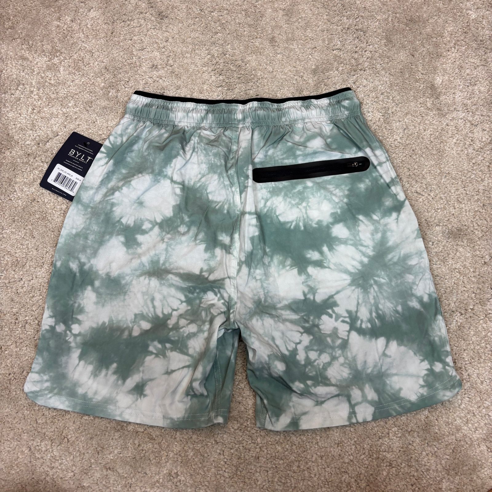 Other NWT Bylt Premium Basics Active Lined Tie Dye 7" Shorts Men M Size US 28 / EU 44 - 3 Thumbnail