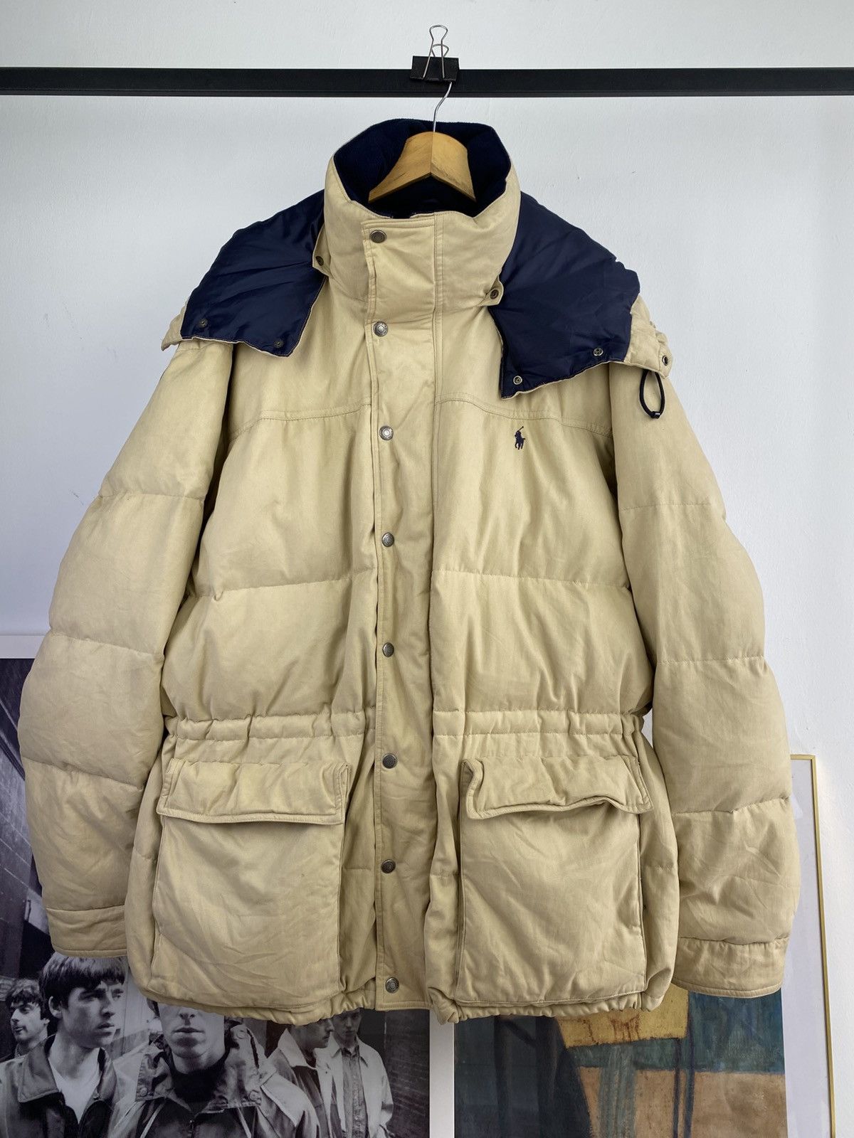 Polo Ralph Lauren 90’s Polo Ralph Lauren Waterfowl Hooded Down Jacket Size US XXL / EU 58 / 5 - 12 Thumbnail