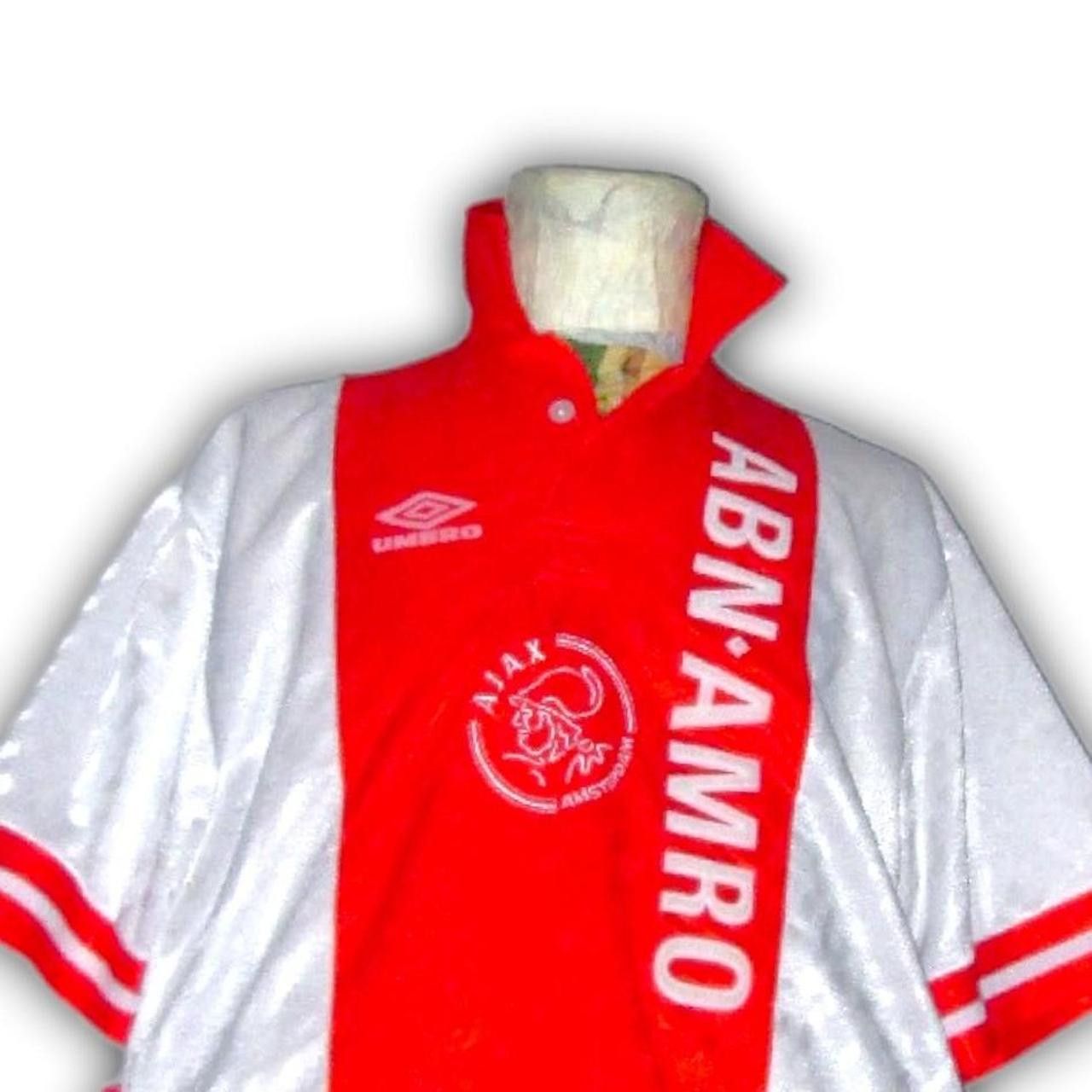 Umbro Ajax Amsterdam 1993 1994 Home Shirt Jersey Size US XL / EU 56 / 4 - 1 Thumbnail