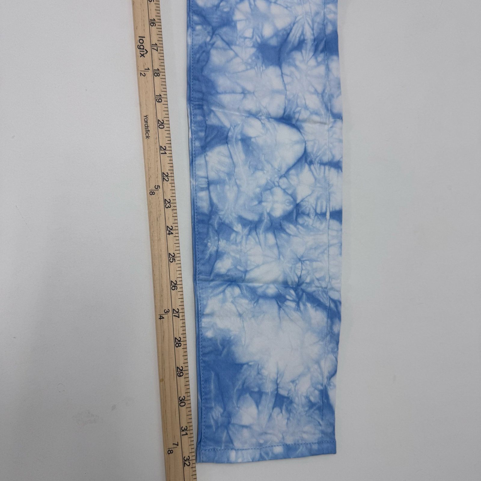 Maison Scotch MAISON SCOTCH Memory Blue Tie Dye Skinny Jeans size 27 Boho Size 27" / US 4 / IT 40 - 5 Thumbnail