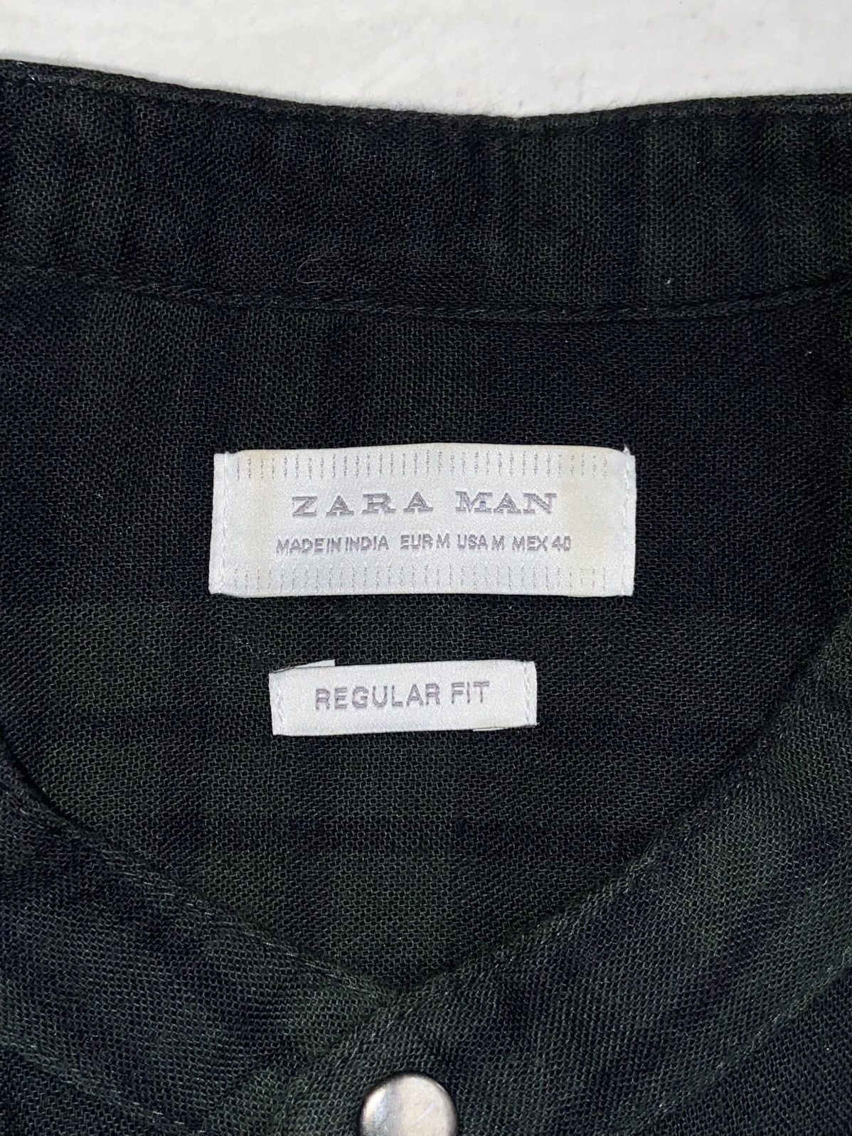 Zara ZARA MAN Plaid Shirt Size US M / EU 48-50 / 2 - 11 Thumbnail