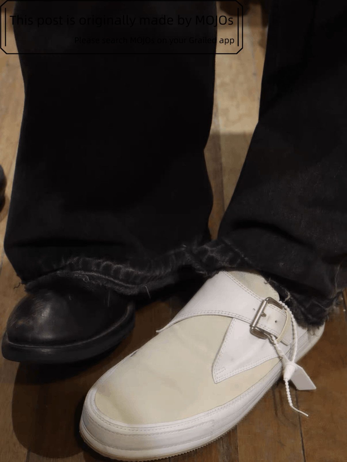 Ann Demeulemeester Sz 41 Ann Demeulemmeester Stripe Buckle Sneaker Size US 8 / EU 41 - 1 Thumbnail