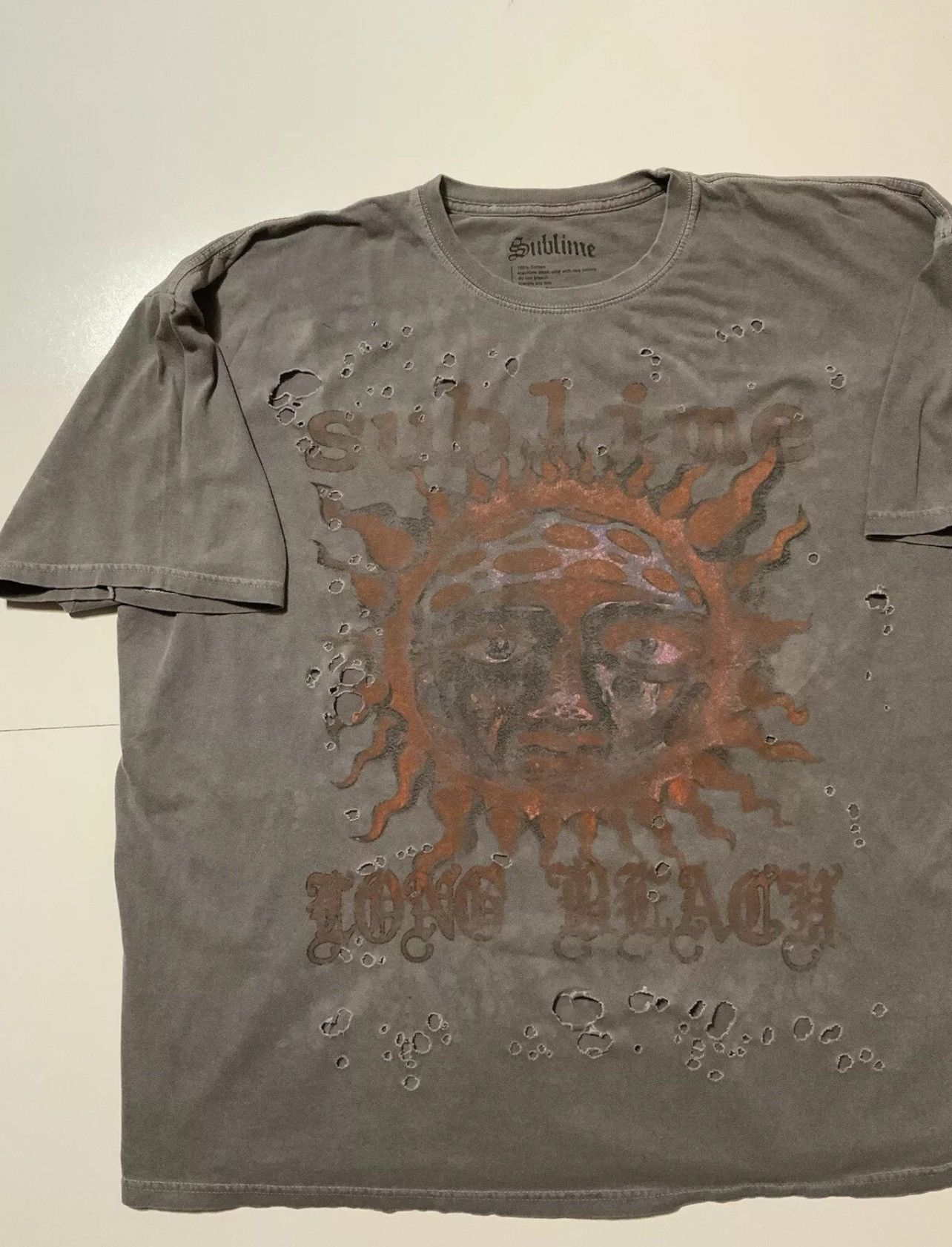 Band Tees × Sublime Sublime 2022 40oz To Freedom Sun Ska Punk Rock Band T-Shirt Size US XL / EU 56 / 4 - 3 Thumbnail