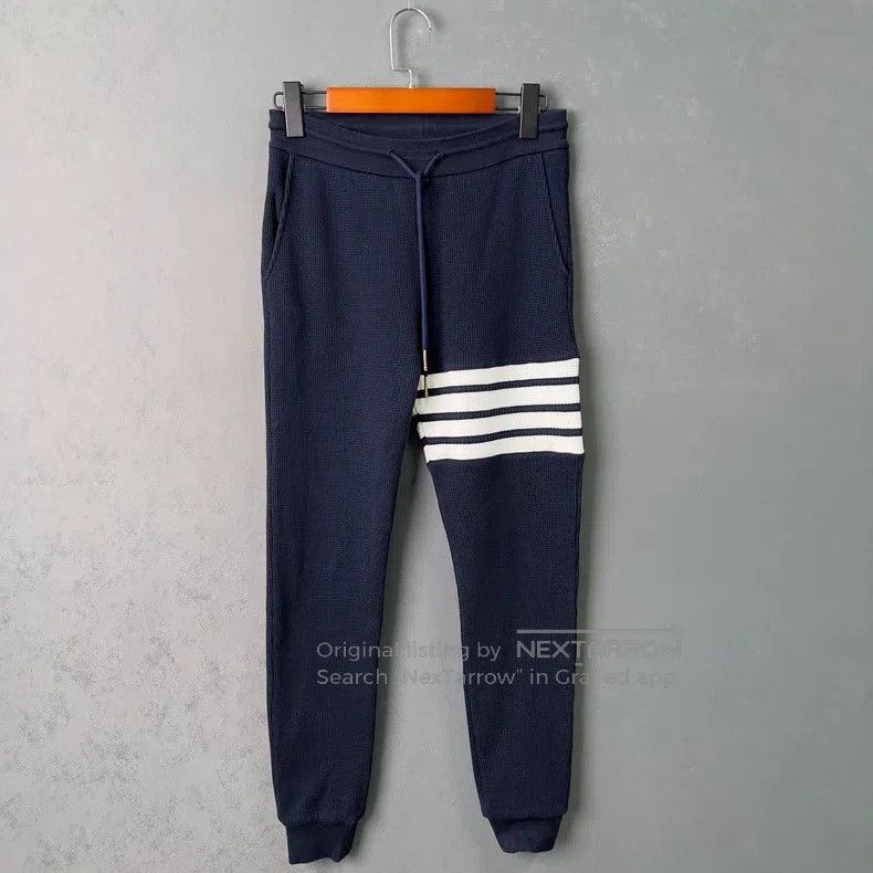 Thom Browne Thom Browne Waffle Casual Trousers Size 25" / US 0 / IT 36 - 1 Thumbnail