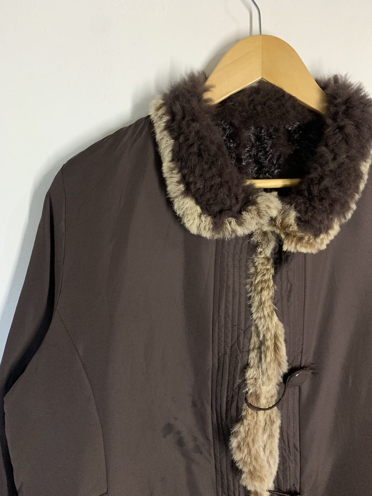 Other REVERSIBLE AUTHENTIC FUR JACKET NICE DESIGN Size US XL / EU 56 / 4 - 7 Thumbnail