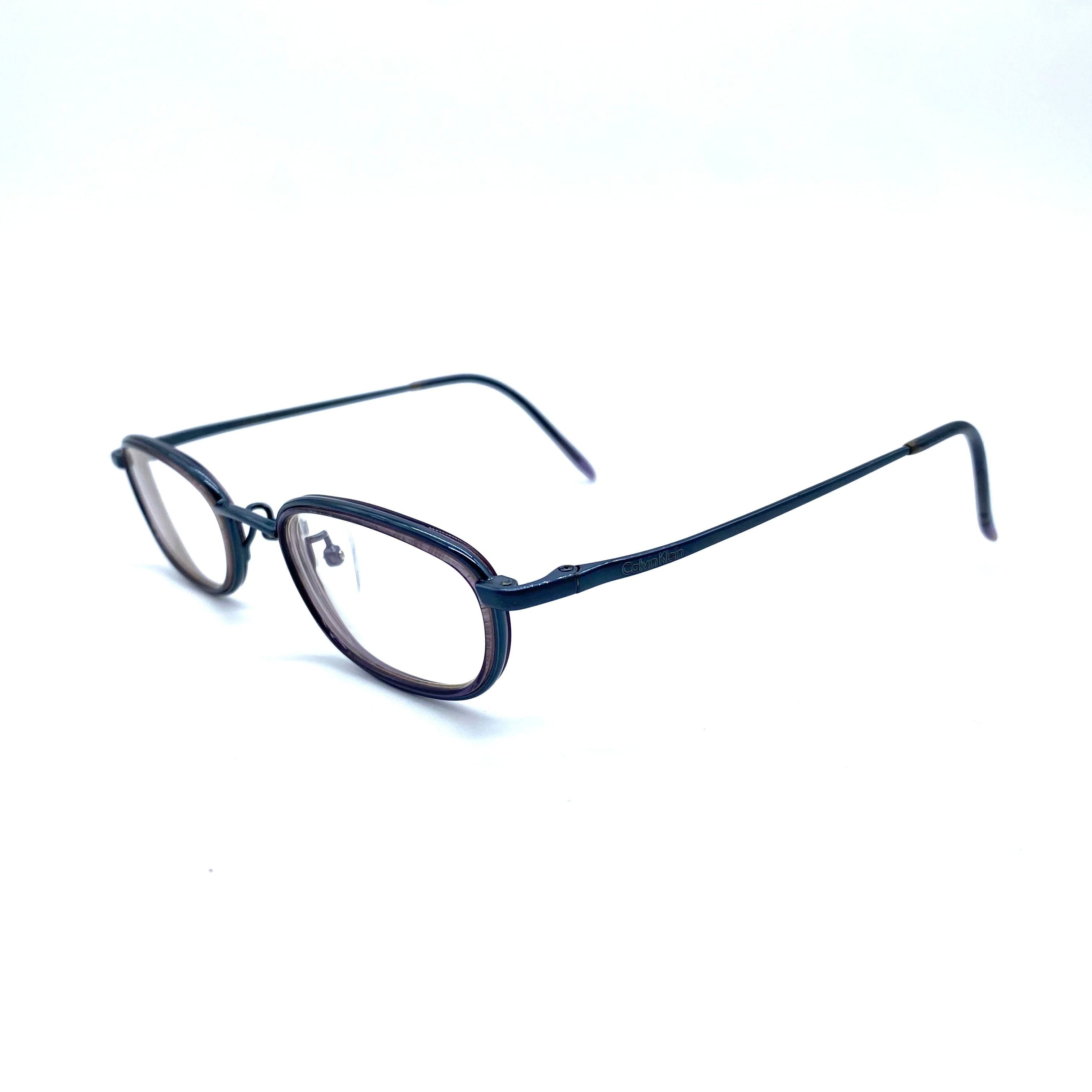 Calvin Klein Vintage CalvinKlein Eye wear Prescription Glasses Dark Green Size ONE SIZE - 1 Thumbnail