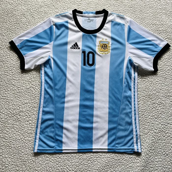 Adidas Lionel Messi Argentina Soccer Jersey - Home Team | Grailed