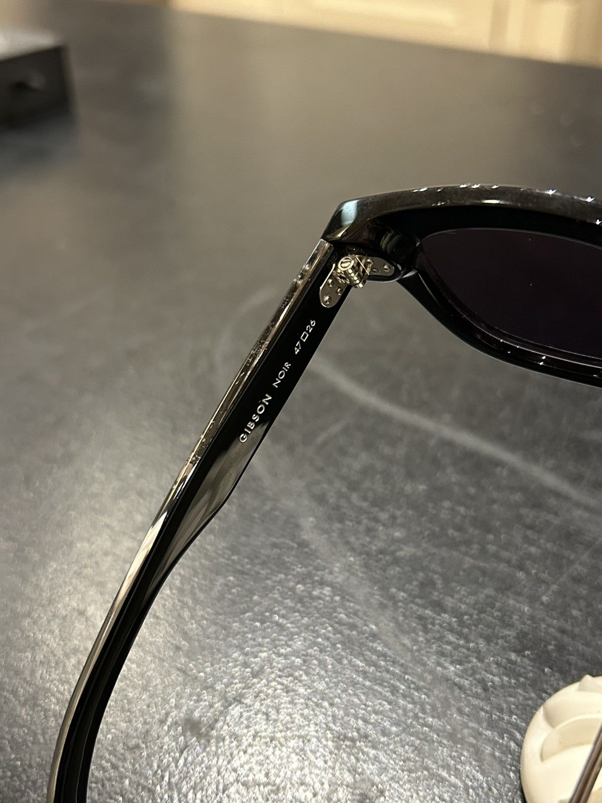 Kith Kith X Ecco Gibson Noir Sunglasses Size ONE SIZE - 6 Thumbnail