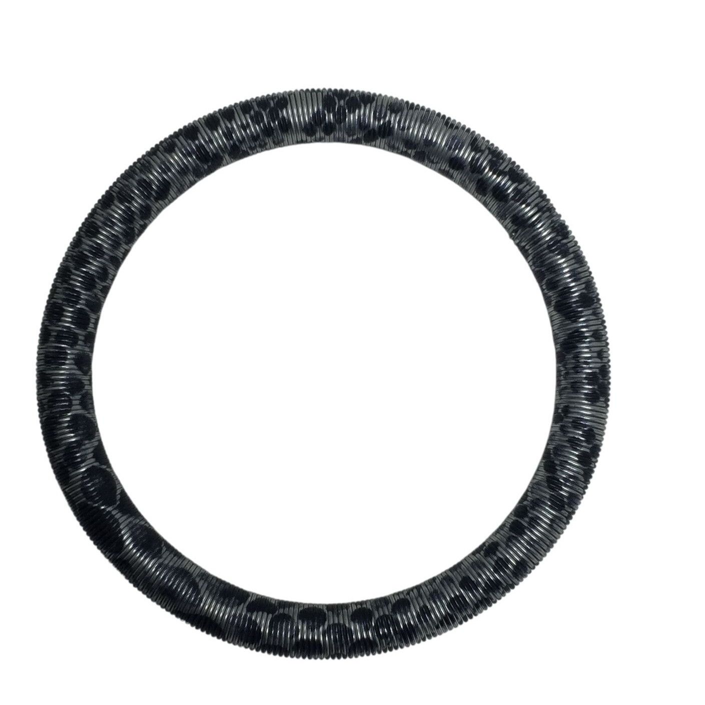 Other Snakeskin Patterned Stretchy Bangle Bracelets - Set of (3) Size ONE SIZE - 2 Thumbnail