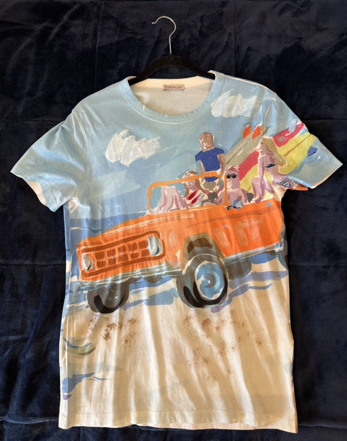 Moncler Moncler beach trip shirt Size US S / EU 44-46 / 1 - 1 Thumbnail