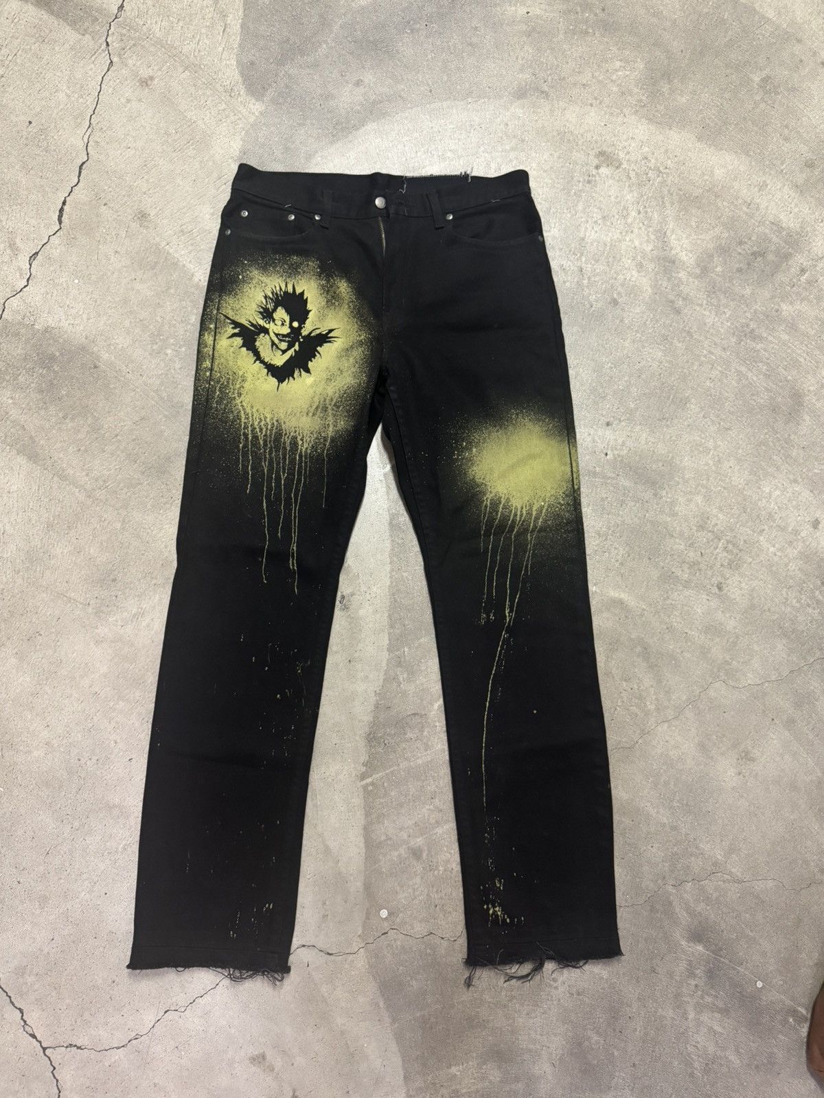 Levi's LEVIS DENIM DEATHNOTE RYUK STRAIGHT PANTS Size US 32 / EU 48 - 1 Thumbnail