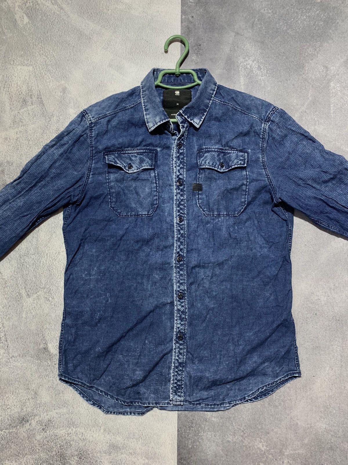 G-Star × Vintage Vintage Y2K G-STAR RAW denim style button ups shirt size M Size US M / EU 48-50 / 2 - 5 Thumbnail