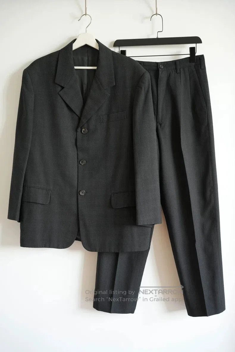 Yohji Yamamoto Yohji Yamamoto 80s Wool Suit Set. Size US M / EU 48-50 / 2 - 1 Thumbnail