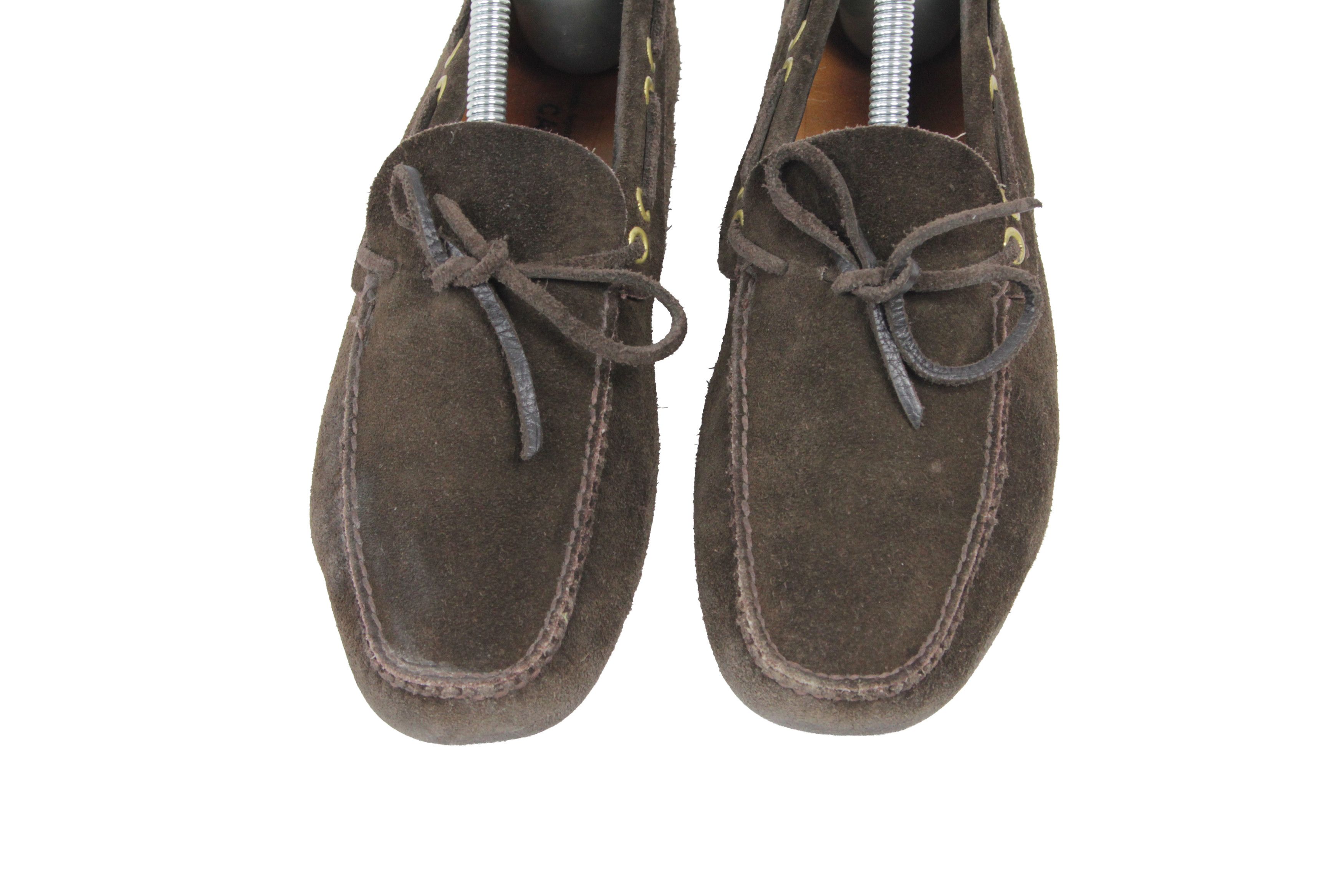 Car Shoe By Prada Suede Car Driver Loafers Size US 8 / IT 38 - 5 Thumbnail