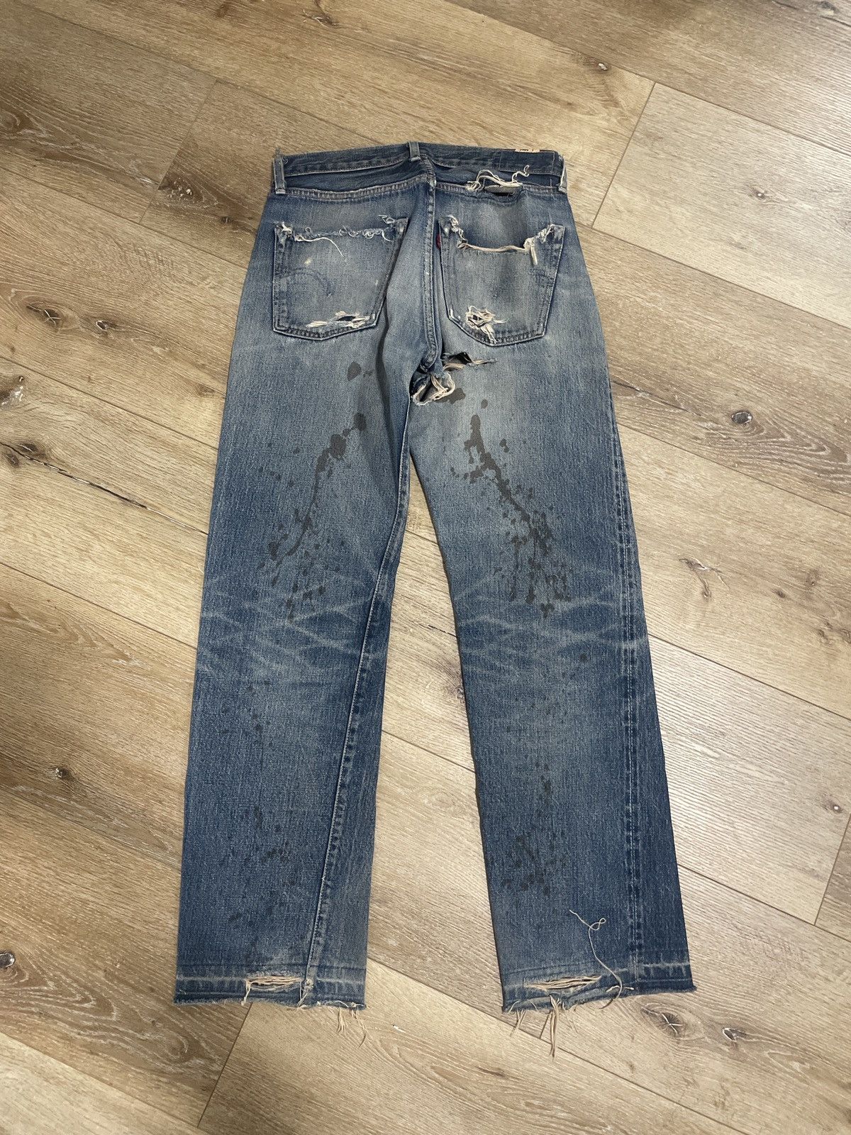 Levi's × Vintage Levis 55501 Big E Made in Japan Size US 29 - 2 Thumbnail