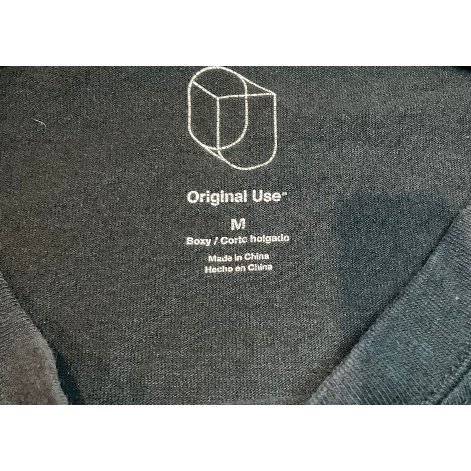 Other 📺 Original Use™ “OFF-AIR” Glitch Art Tee – Size M Size US M / EU 48-50 / 2 - 4 Thumbnail