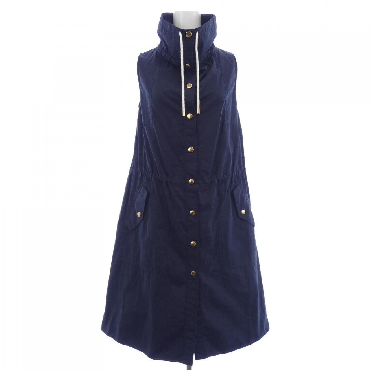 Louis Vuitton Louis Vuitton Louis Vuitton Sporty High-Collar Dress Dress Textile Dresses FNDR03ZTG DUTY FREE for USA Size ONE SIZE - 1 Thumbnail