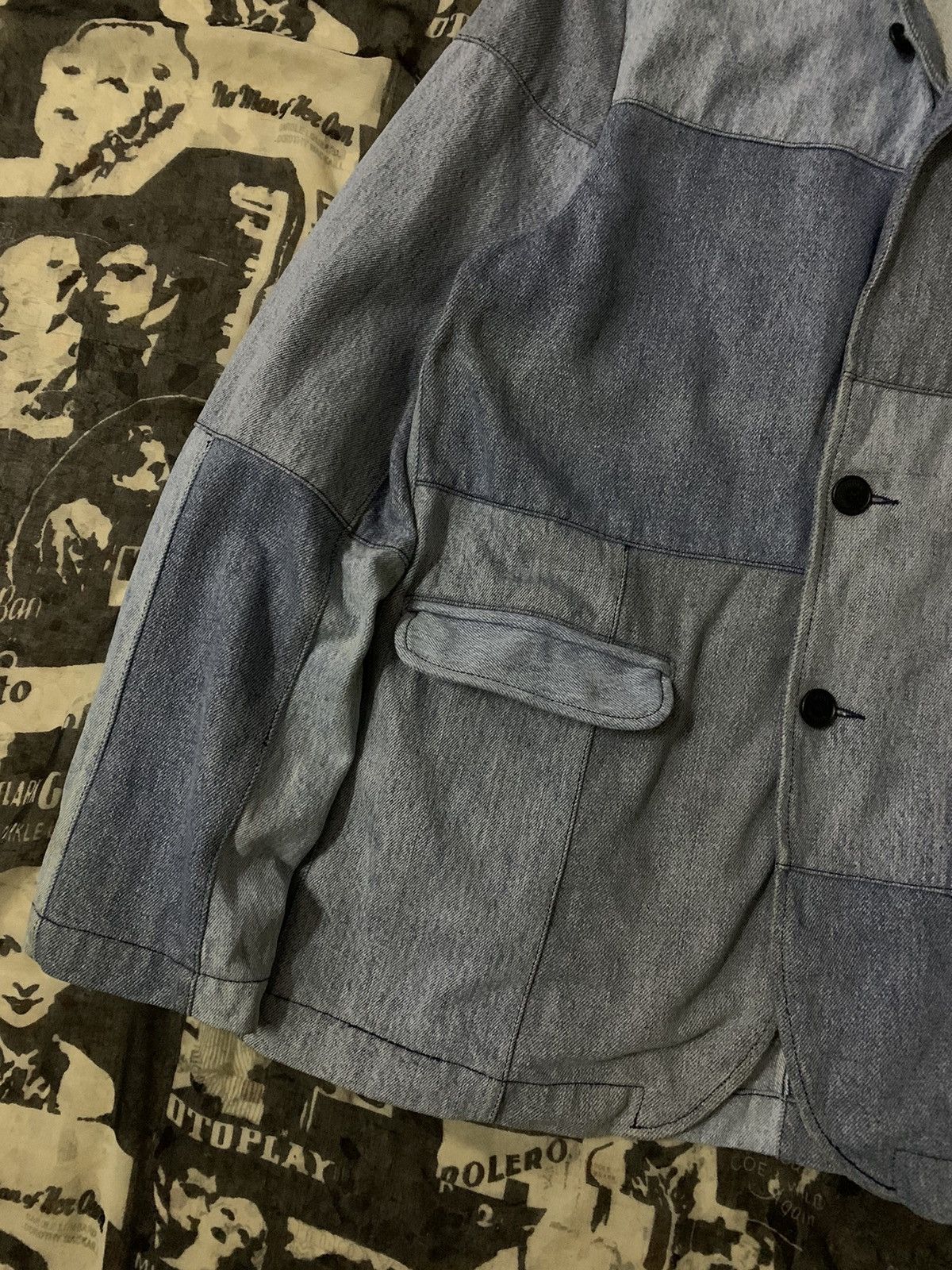 Vanquish 💥Avant Garde Vanquish Shibuya Patchwork Jacket Size US L / EU 52-54 / 3 - 5 Thumbnail