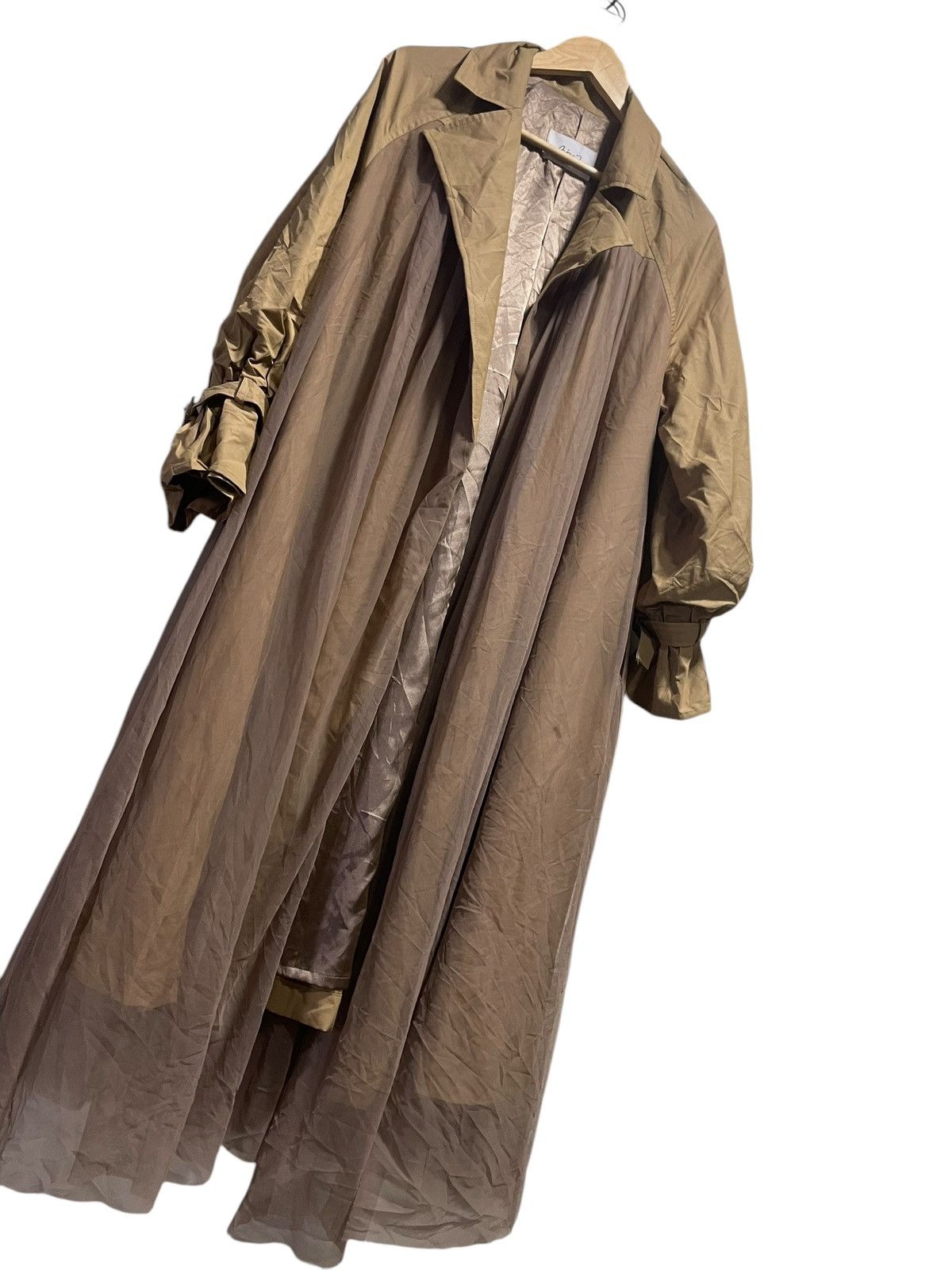 Japanese Brand × Vintage Japanese Brand Fashionable BackLace Down Coat (96) Size XS / US 0-2 / IT 36-38 - 4 Thumbnail