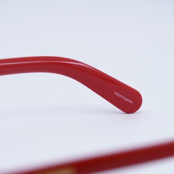 Jacquemus Jacquemus CAPRI JAC/55 C2 Sunglasses Red Rectangle Frame Size ONE SIZE - 8 Thumbnail