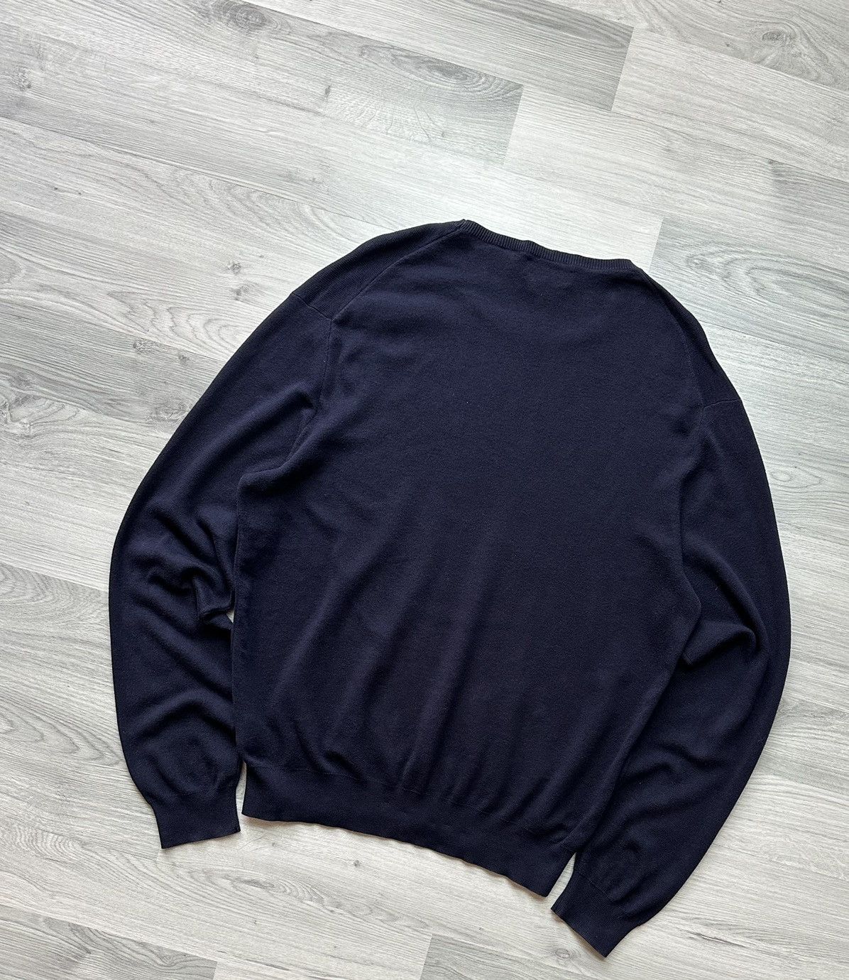 Ralph Lauren Sweater Polo Ralph Lauren pima cotton navy blue Size US XL / EU 56 / 4 - 6 Thumbnail
