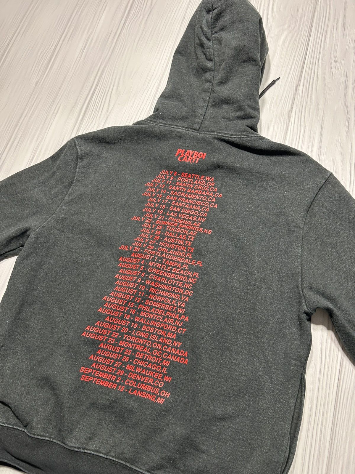 Playboi Carti Playboy Carti Tour Hoodie Rap Girls Size S Size US S / EU 44-46 / 1 - 14 Thumbnail