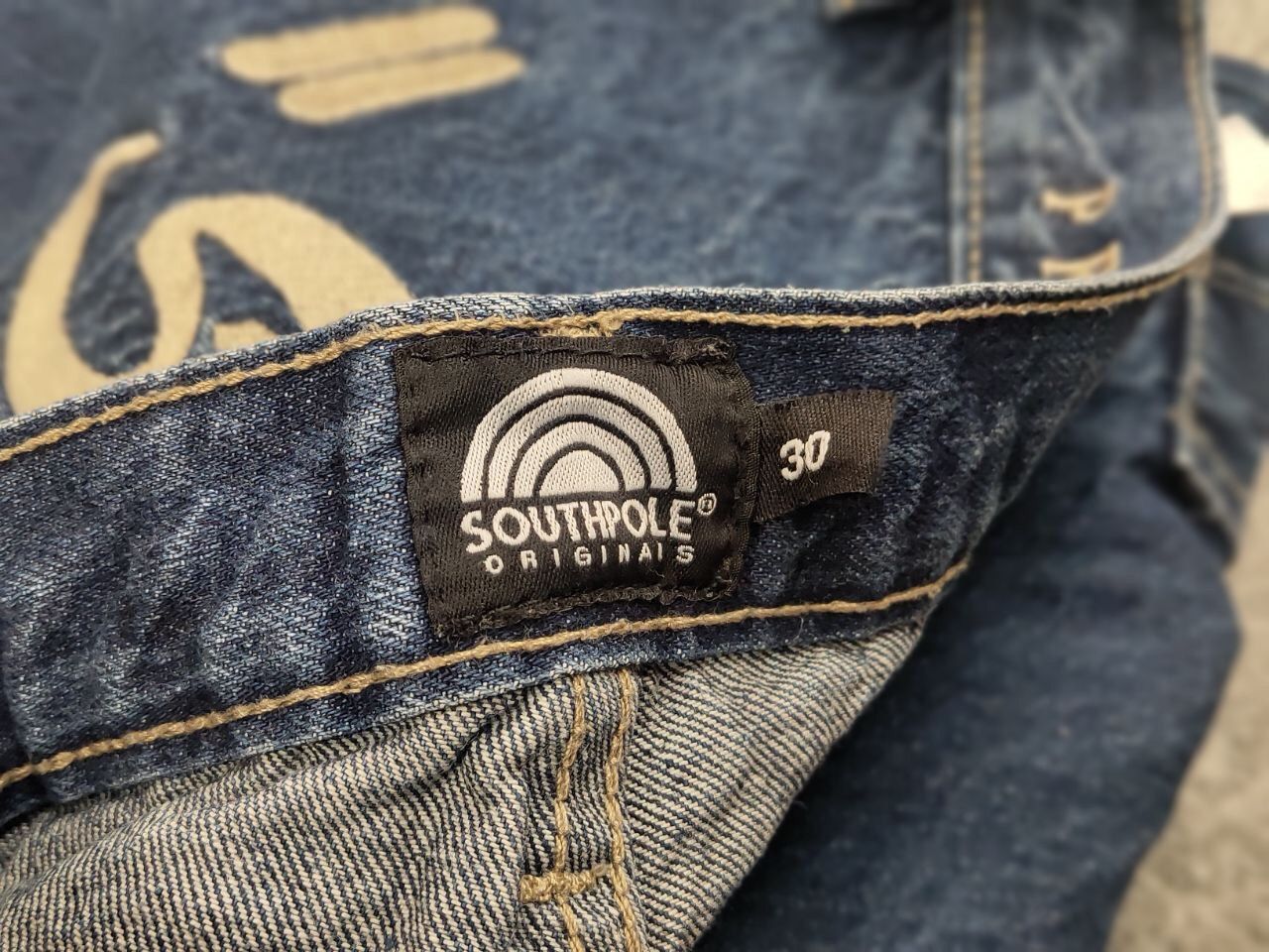 Southpole Vintage 90's SouthPole Denim Jeans embroidered baggy y2k Size US 30 / EU 46 - 15 Thumbnail