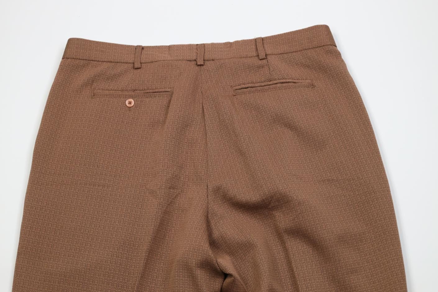 Vintage Vintage 90s Streetwear Knit Geometric Wide Leg Chino Pants Size US 38 / EU 54 - 9 Thumbnail