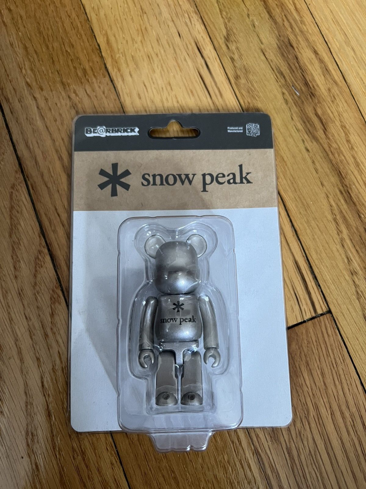 Medicom Bearbrick × Snow Peak Snow Peak x Bearbrick 100% | Grailed