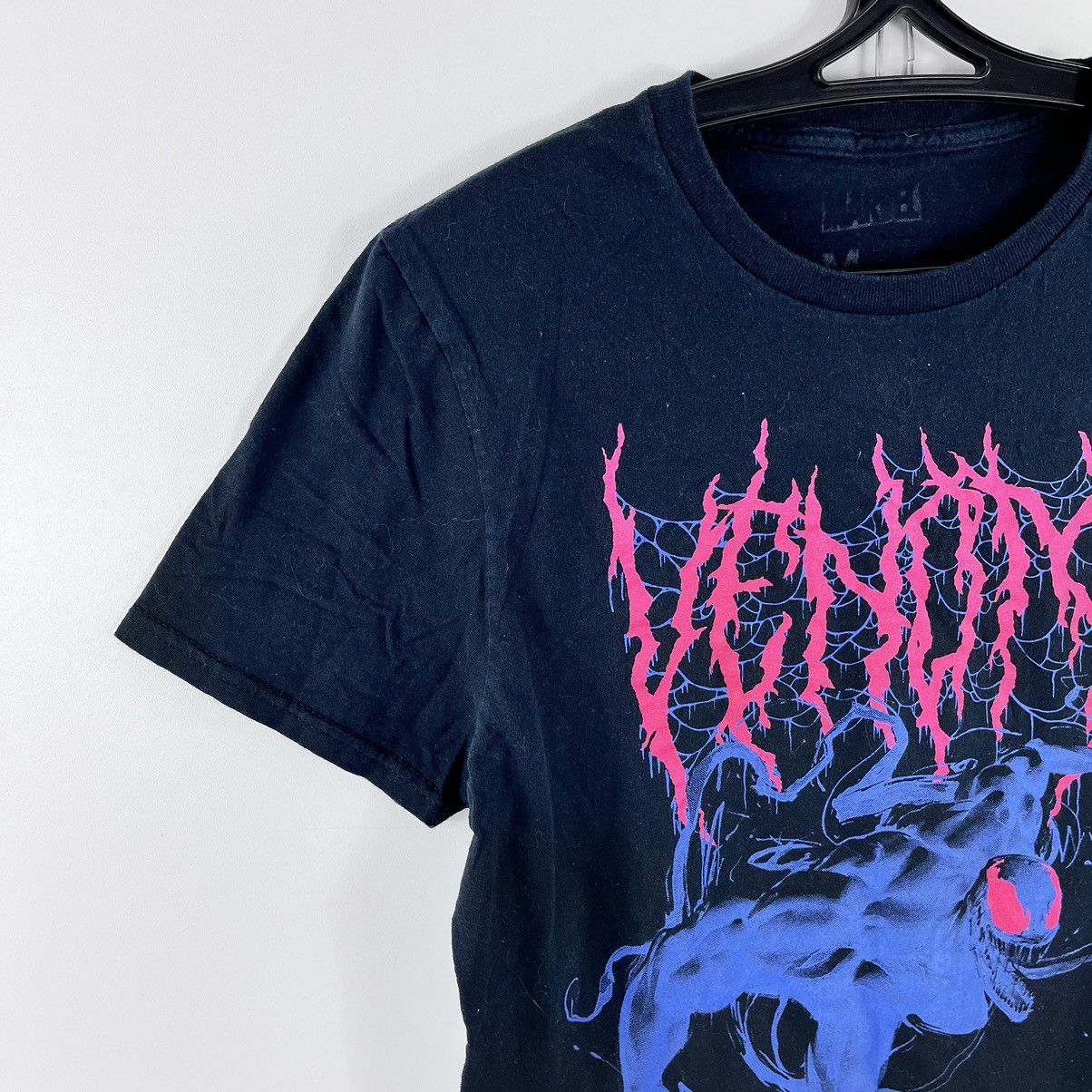 Marvel Comics × Vintage Vintage Marvel Venom T-Shirt Big Logo Black Size M Size US S / EU 44-46 / 1 - 2 Thumbnail