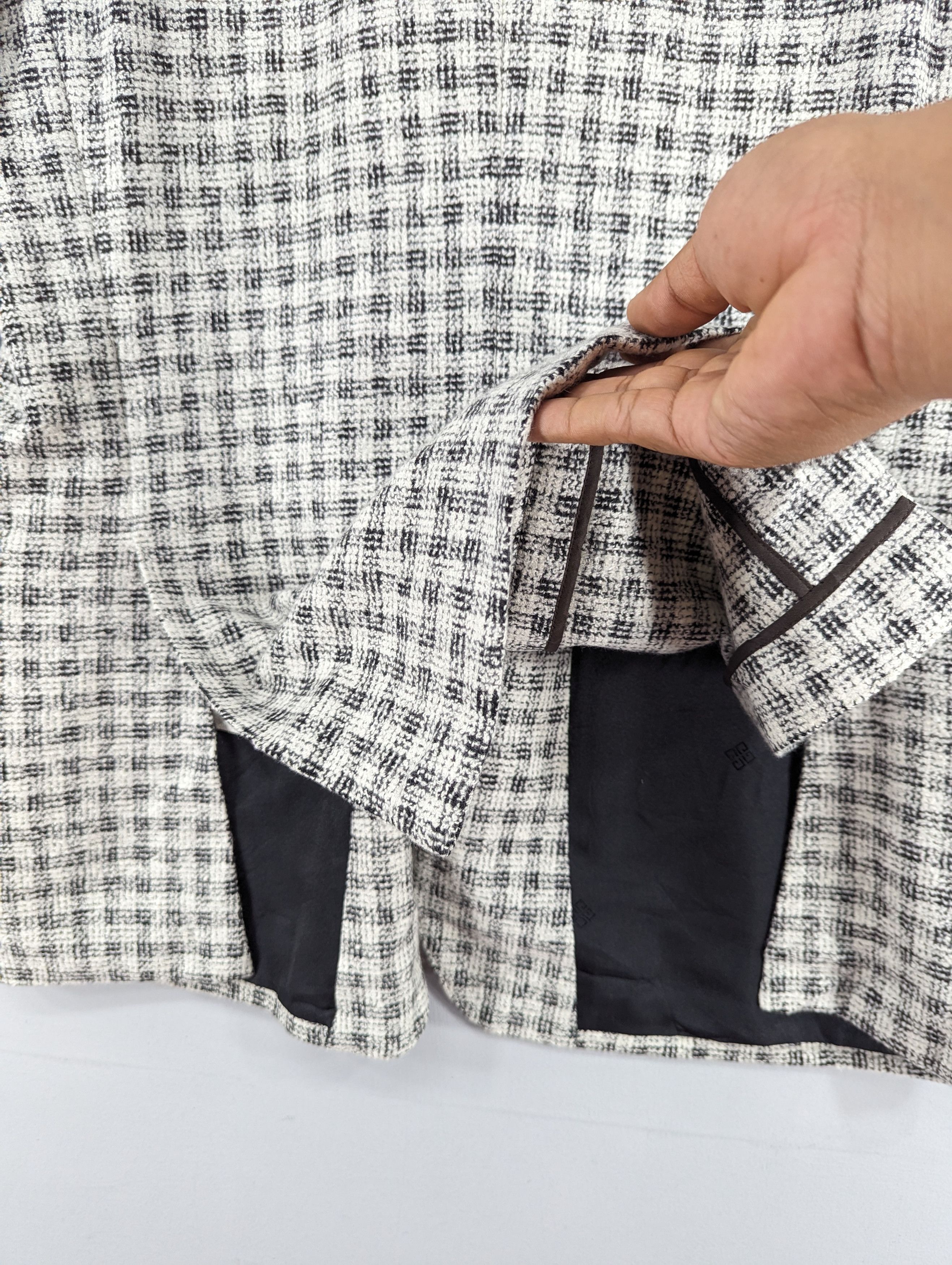 Givenchy Vintage Monsieur Givenchy Plaid Blazer Jacket Size US L / EU 52-54 / 3 - 16 Thumbnail