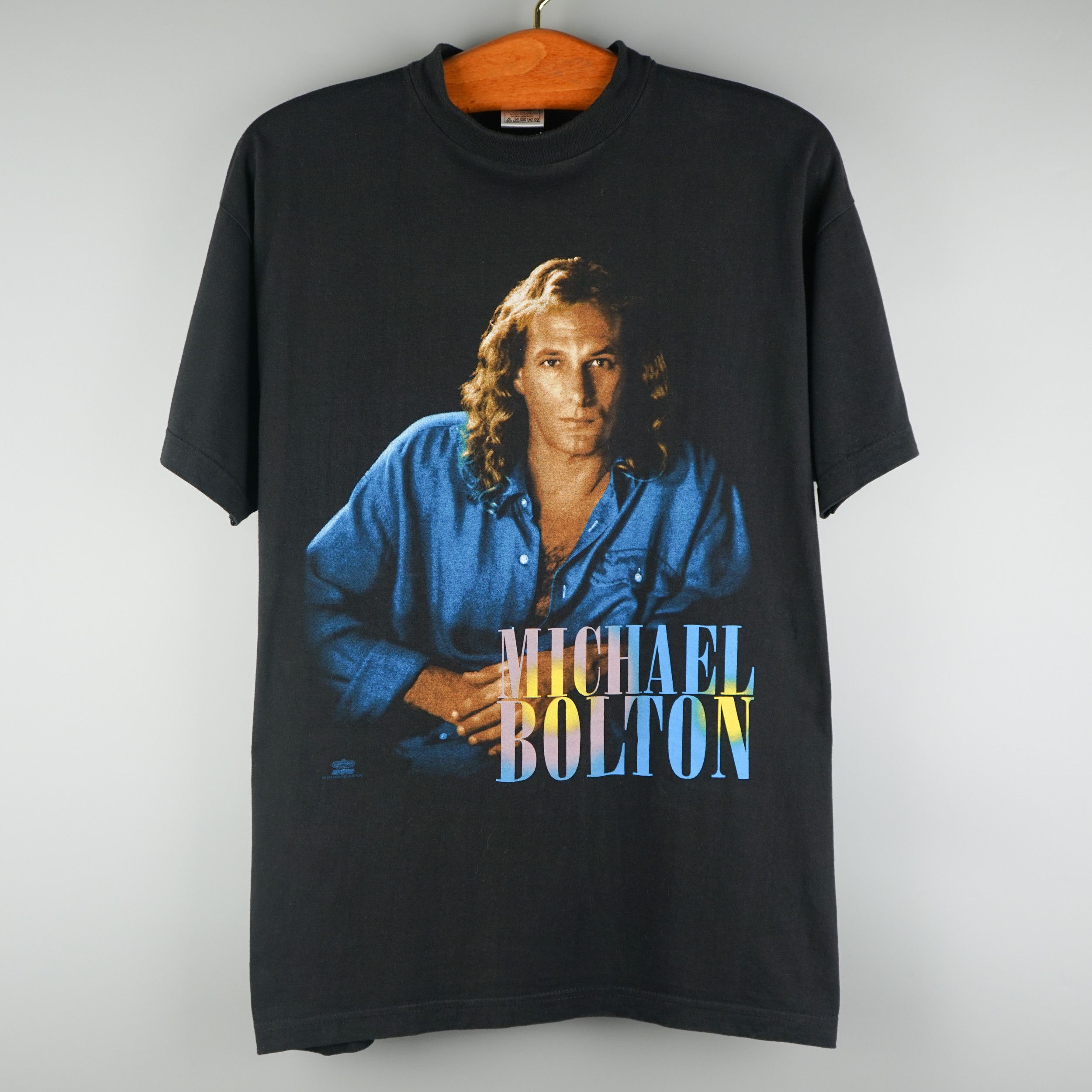 Band Tees × Vintage Vintage 1996 Michael Bolton Tour T-Shirt Size US L / EU 52-54 / 3 - 1 Thumbnail