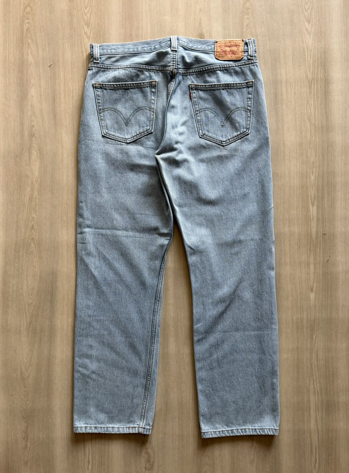 Levi's Vintage Y2K 06 Levis 505 36x34 *36x31 Light Wash Size US 36 / EU 52 - 1 Thumbnail
