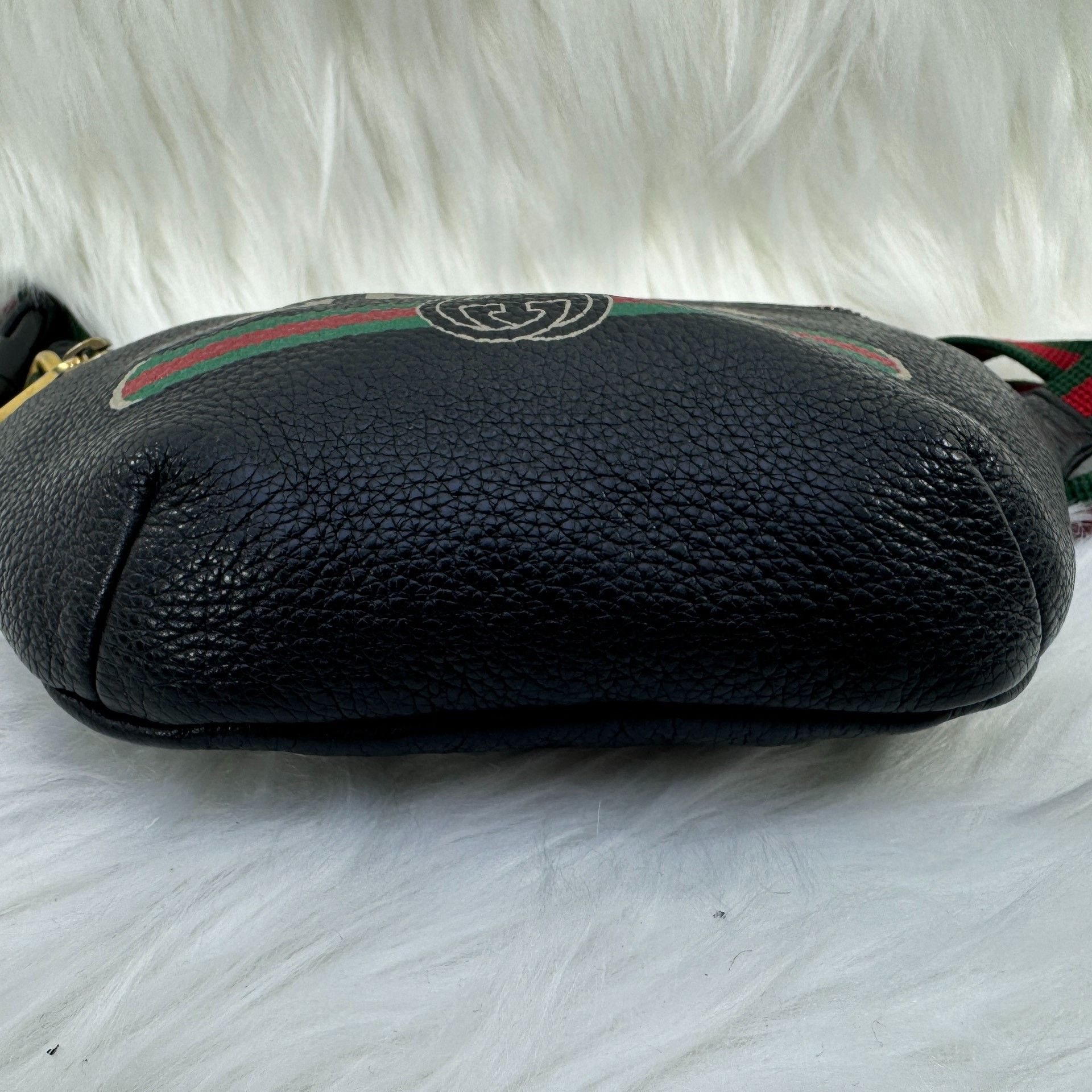 Gucci Gucci black logo classic waist bag Size ONE SIZE - 4 Thumbnail