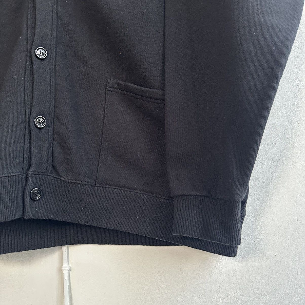 Celine × Hedi Slimane CELINE OVERSIZED CARDIGAN COTTON FLEECE Size US L / EU 52-54 / 3 - 9 Thumbnail
