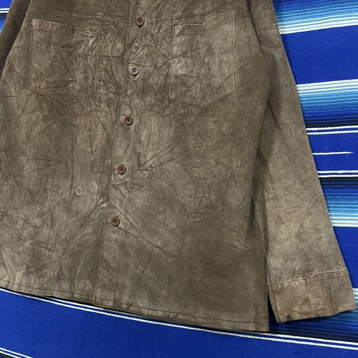 Genuine Leather × Guess × Vintage Vintage GUESS Classic Genuine Leather Shirt Size US S / EU 44-46 / 1 - 3 Thumbnail