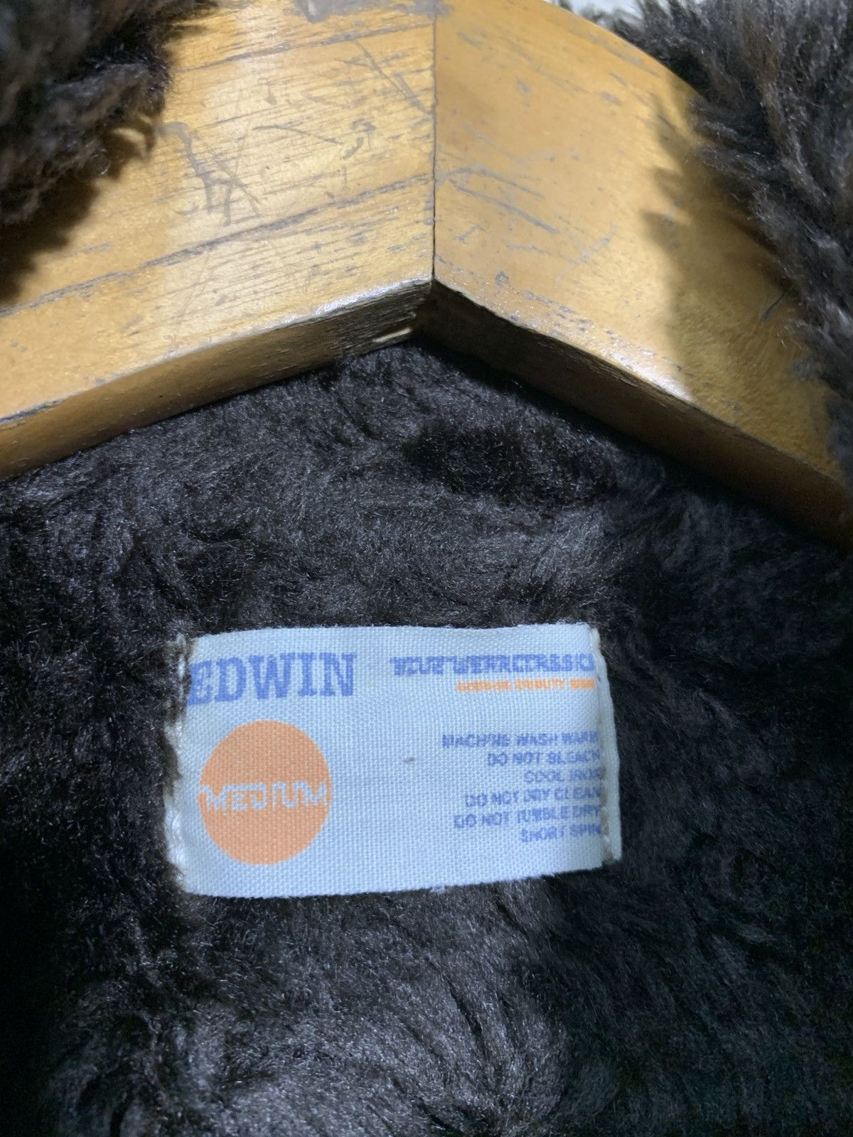 Edwin 🔥EDWIN SHERPA JACKETS BROWN Size US M / EU 48-50 / 2 - 9 Thumbnail