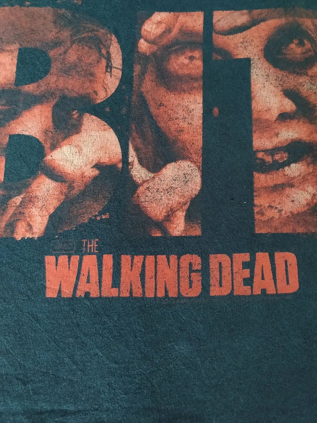Expert Horror The Walking Dead "Don't Get Bit" Graphic T-Shirt Black Size US XL / EU 56 / 4 - 5 Thumbnail