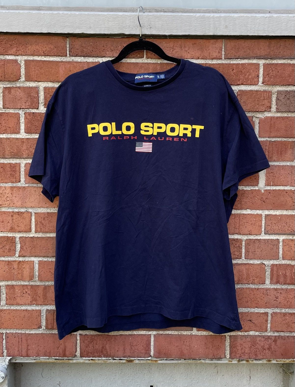 Polo Ralph Lauren Vintage Ralph Lauren Polo Sport T-Shirt size XL S/S Size US XL / EU 56 / 4 - 1 Thumbnail