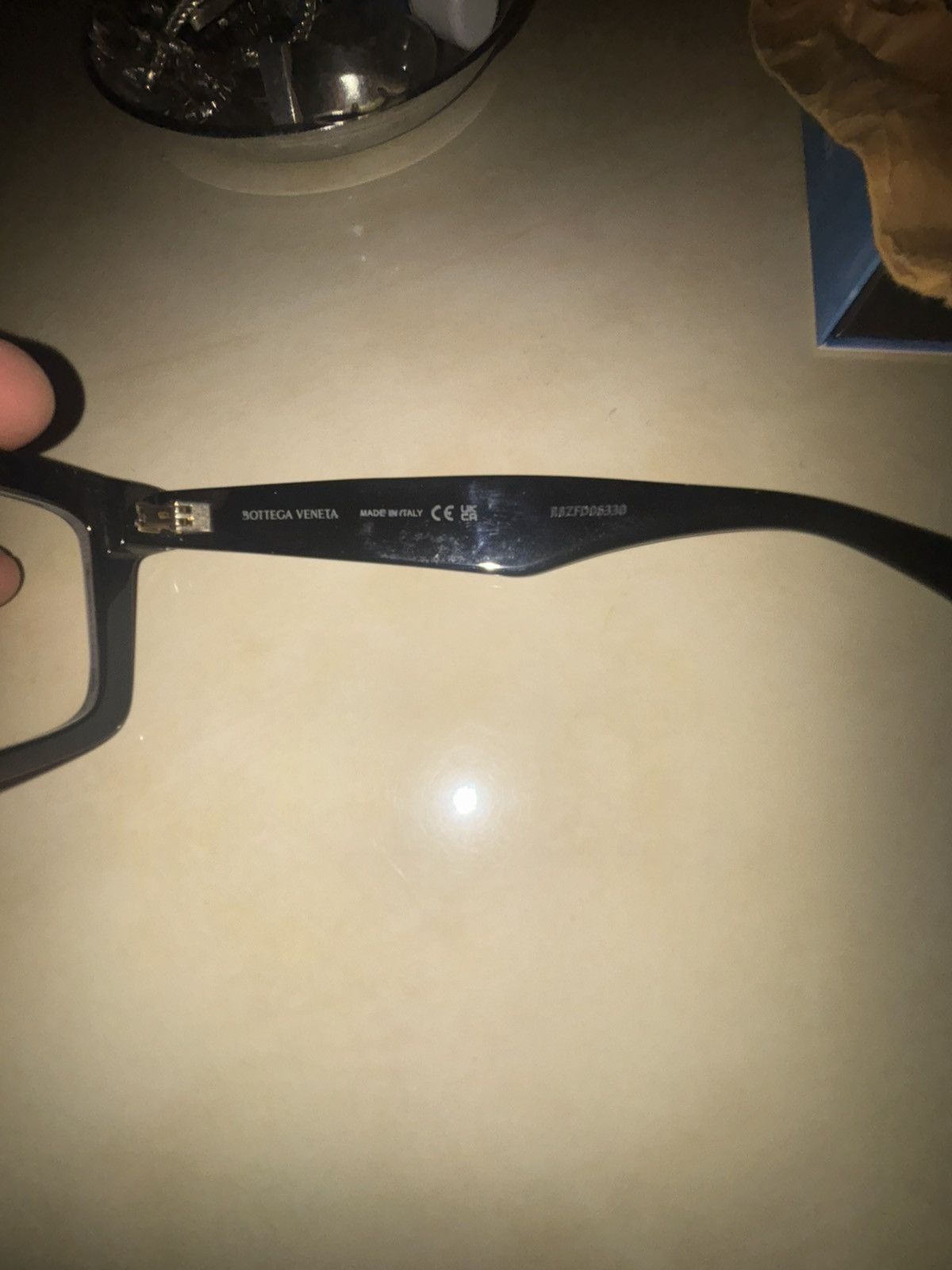 Bottega Veneta Bottega Vanetta BV12340 001 Glasses Size ONE SIZE - 2 Thumbnail